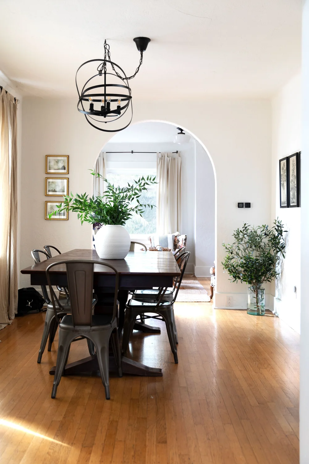 Decorating with Greenery at our Seattle Airbnb — The Grit and Polish