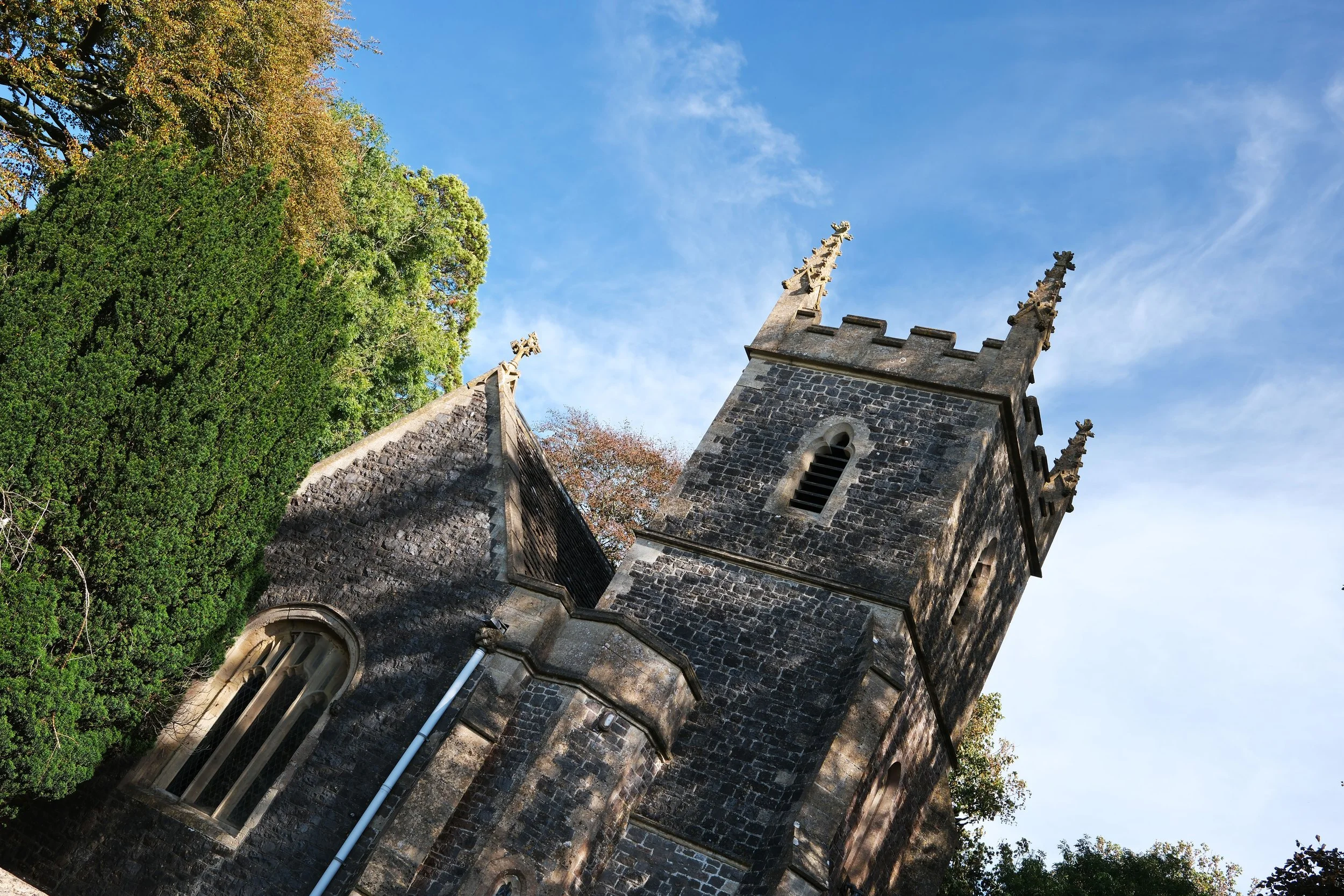 A pitstop at St. John the Baptist Church along the Cotswold Way