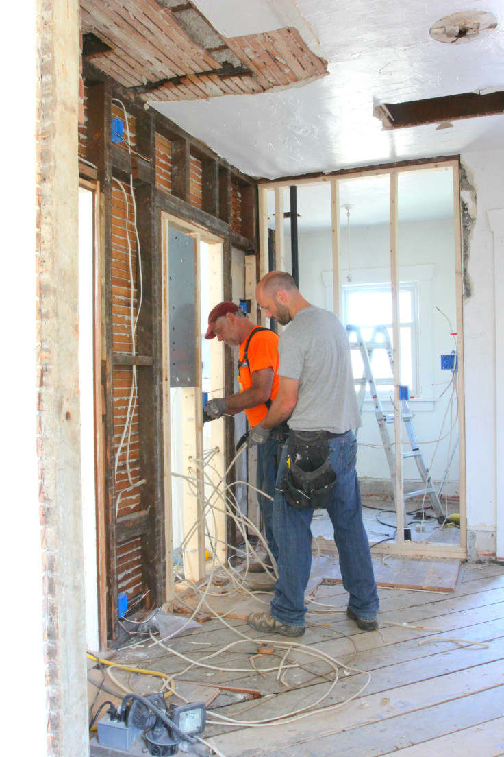 Roughing In the Kitchen