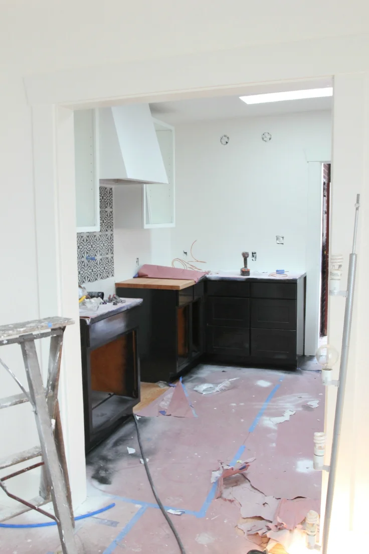 The Dexter House Paint Job