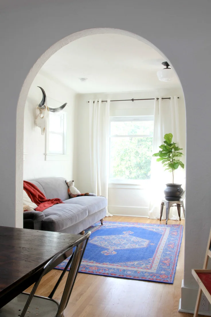 A Room for Living + the Finished Fireplace