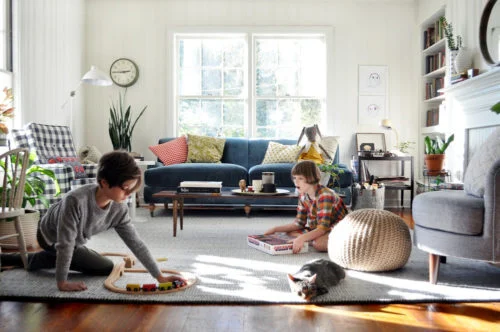 Farmhouse Living Room // Inspiration