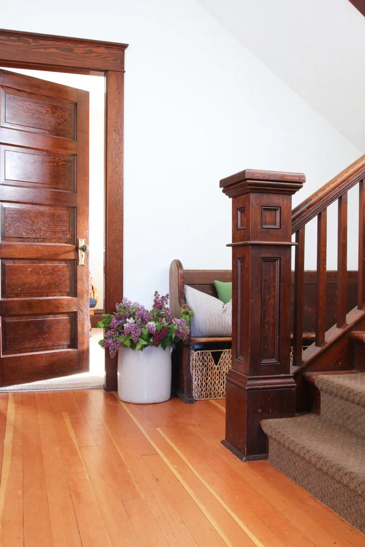 Farmhouse Entryway // Welcoming, Historic, \u0026 Functional Goals — The Grit  and Polish, image size:736x1104