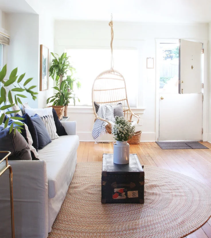 Bryant House // Living Room Airbnb Makeover
