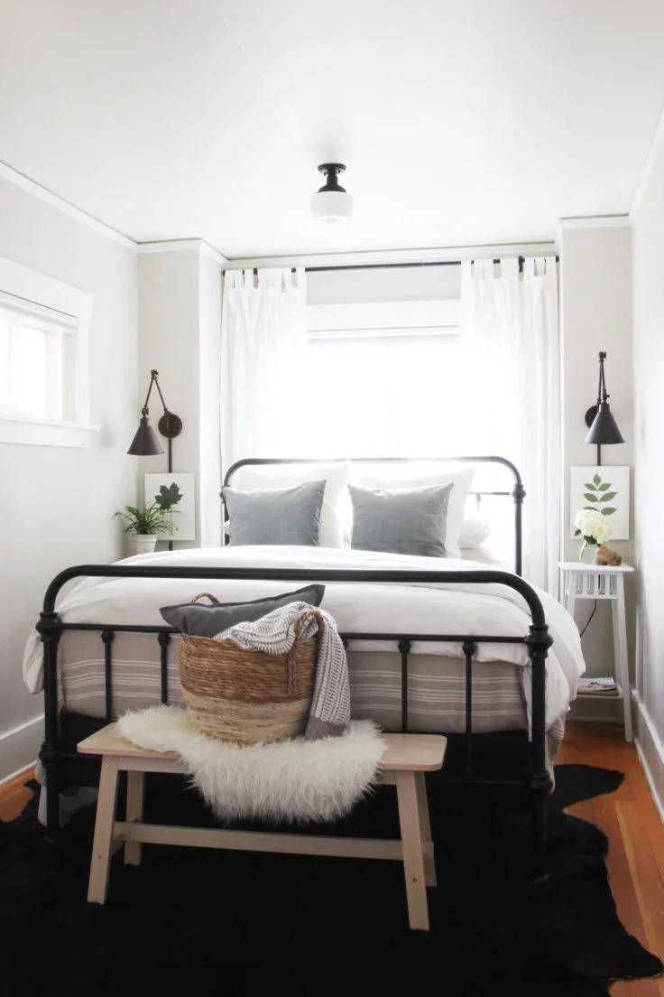 Bryant House // Master Bedroom Airbnb Makeover