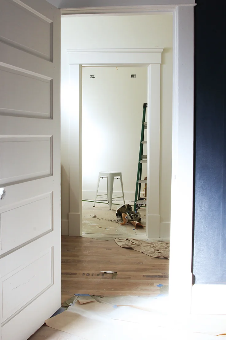 Porch House Master Suite // Paint and Hardwoods (ORC Week 2)