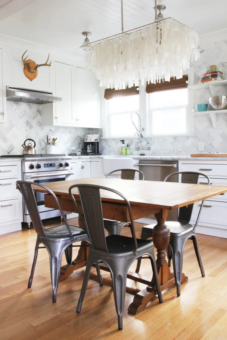 Durability of Marble Countertops // The Ravenna Kitchen 4 years laters