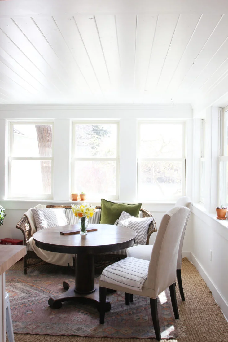 Porch House // the Floor plan Before and After Renovation