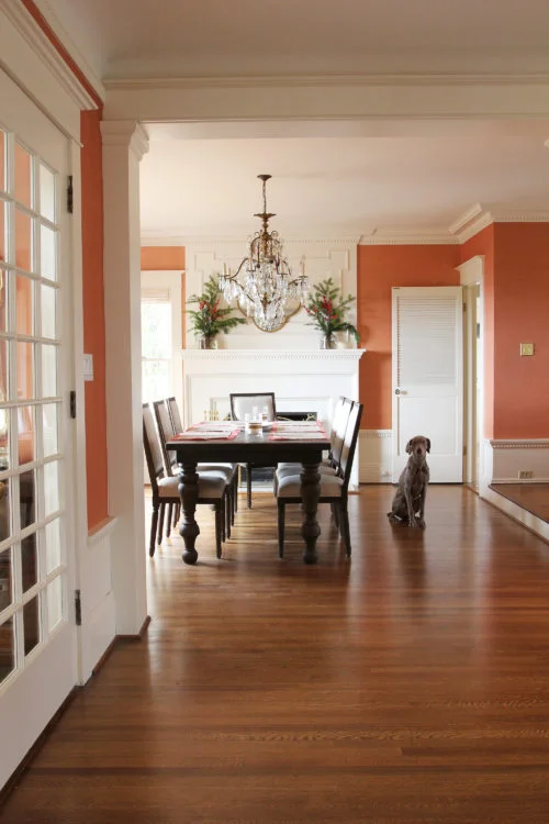 My Sister's Home // Holiday Dining Room