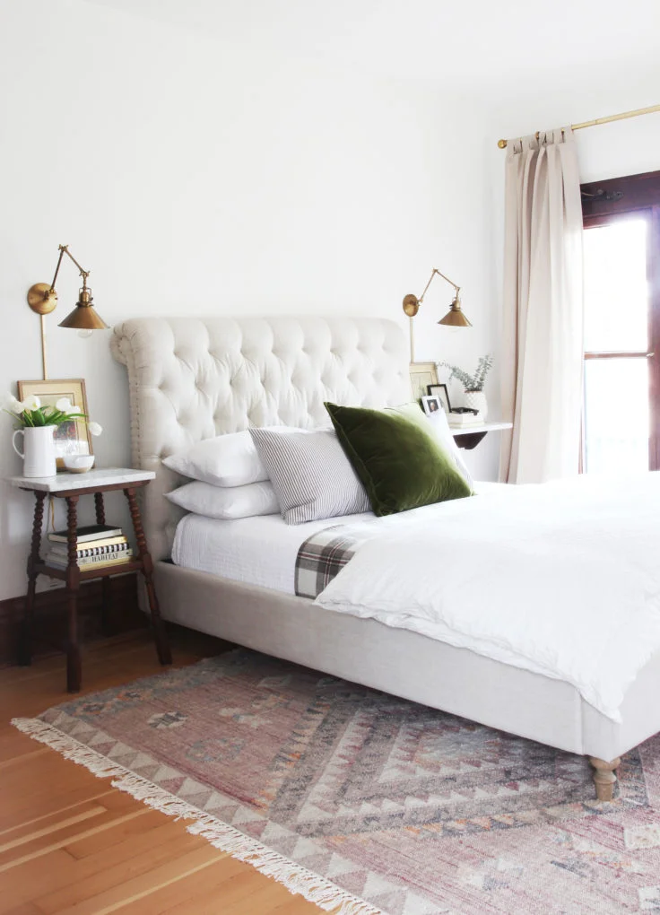 The Farmhouse Master Bedroom on Home Love Network