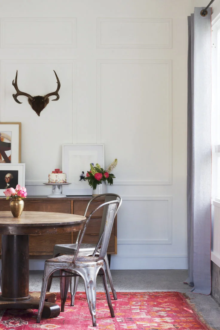 Tacoma Converted Garage // A Vintage Industrial Dining Nook