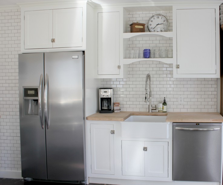 The Bryant House Kitchen Before And After The Grit And Polish