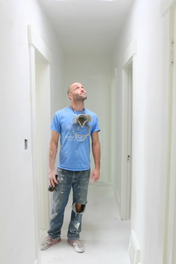 The Grit and Polish - hallway pried with Garrett