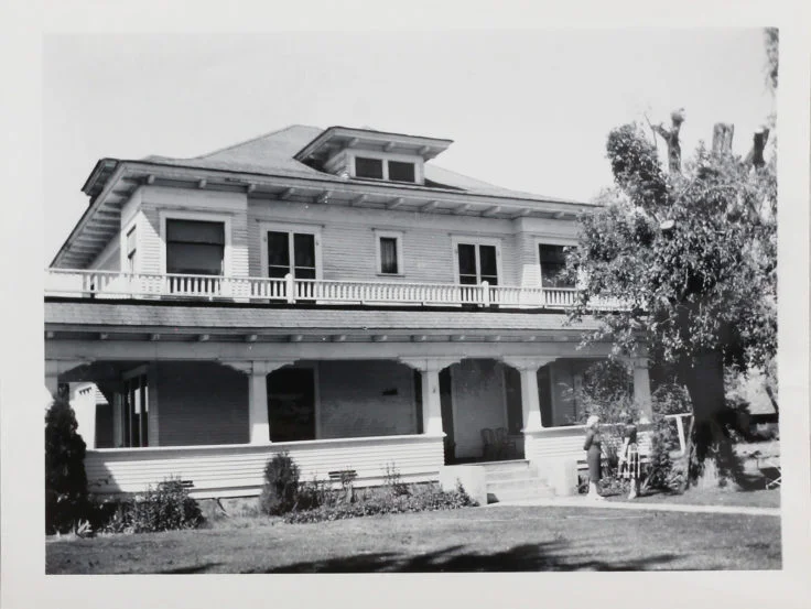 Farmhouse with two in front 1965