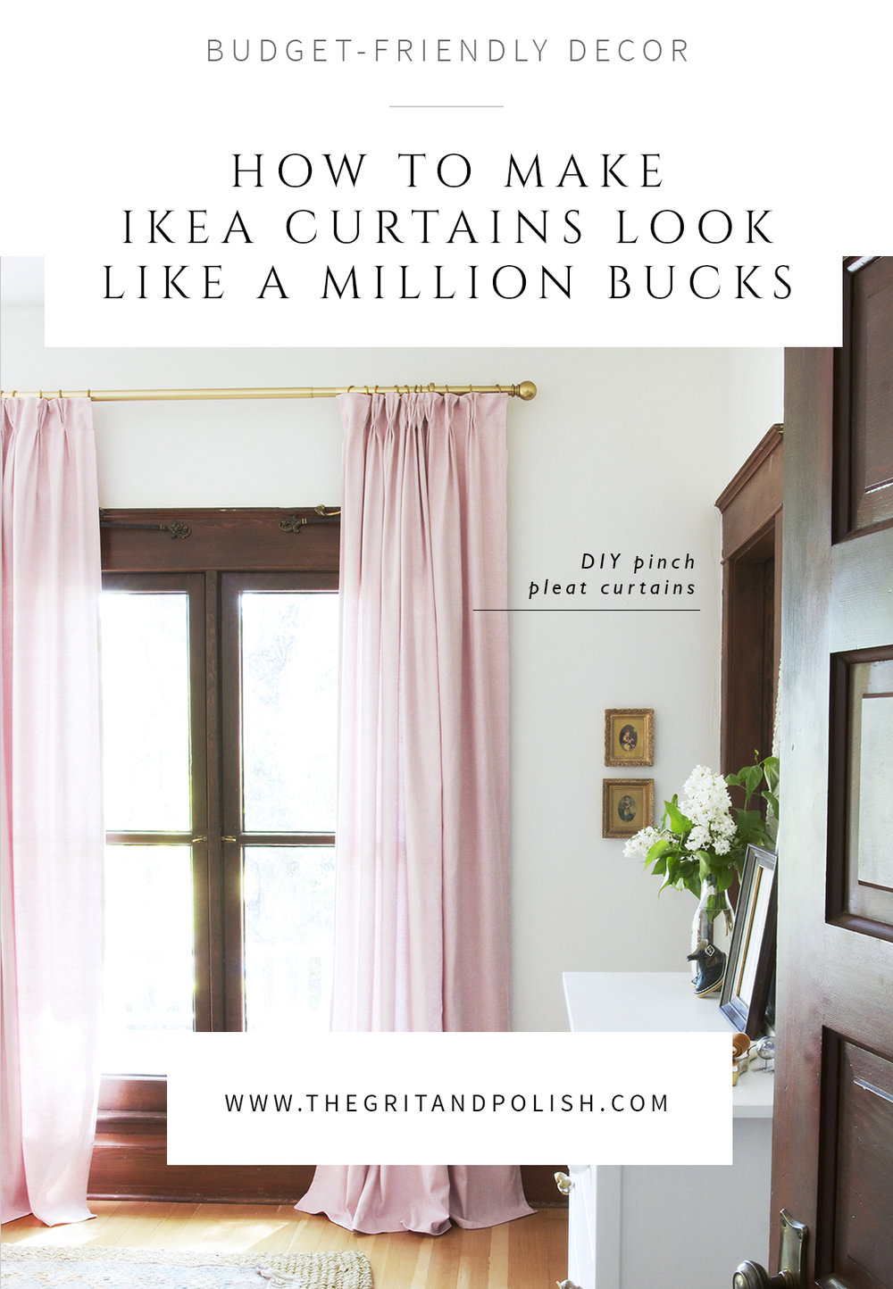 Diy Pinch Pleat Curtains How To Make, How To Make Home Curtains