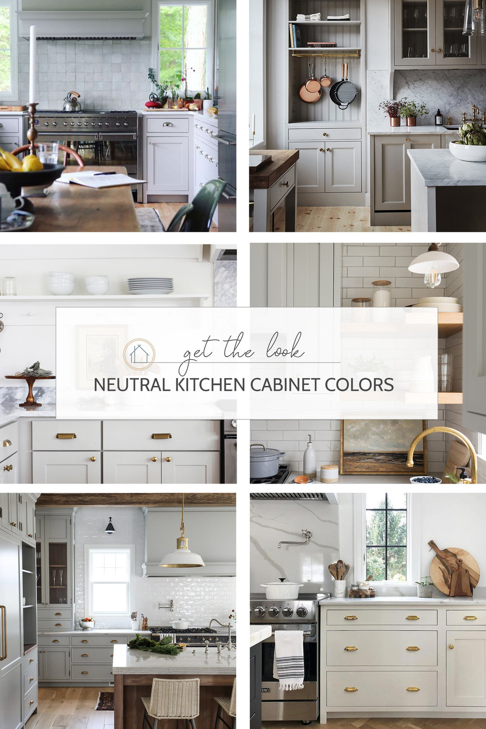 18 Great Neutral Cabinet Colors for kitchens — The Grit and Polish