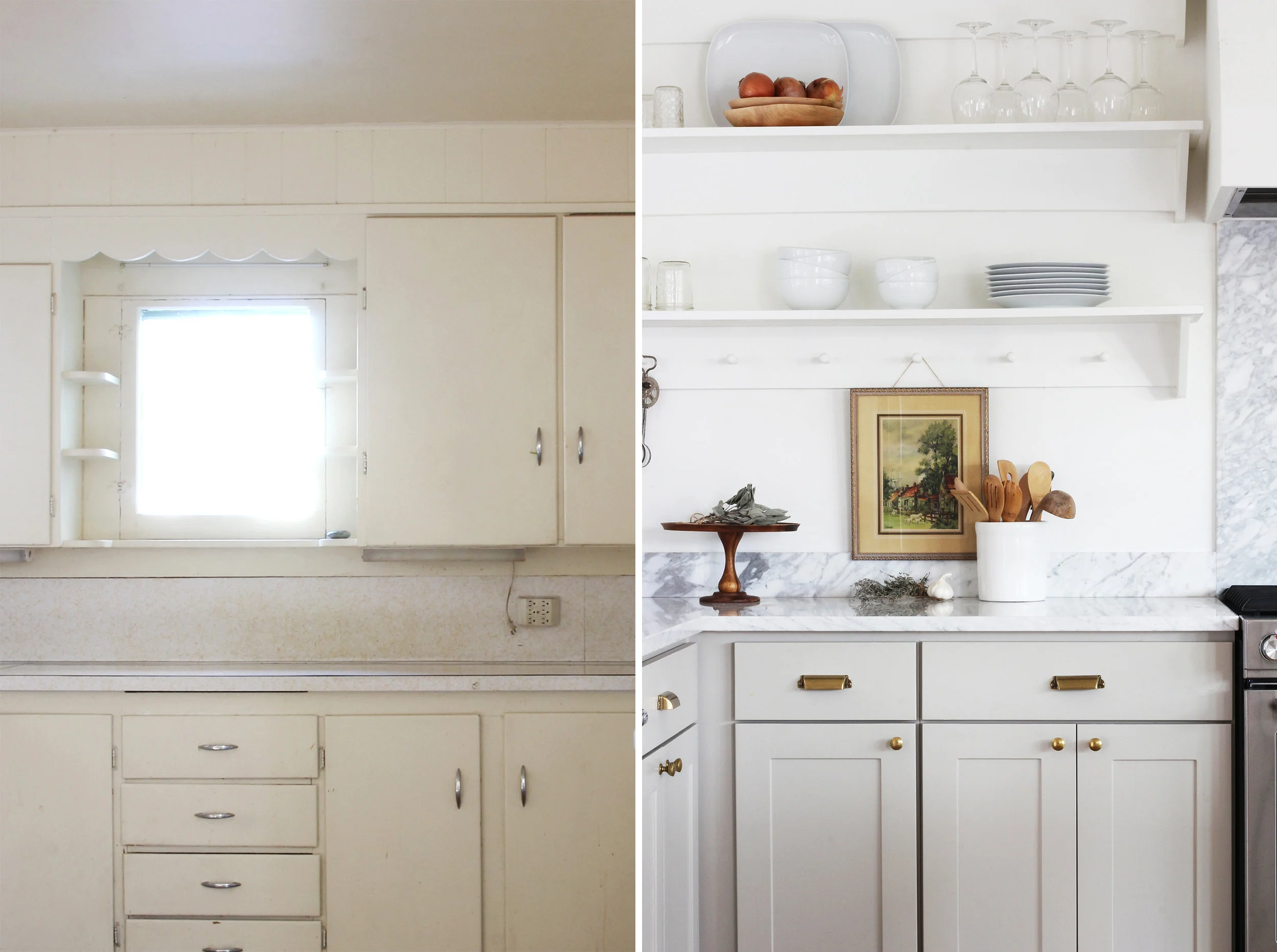 porch house kitchen before and after - www.thegritandpolish.jpg