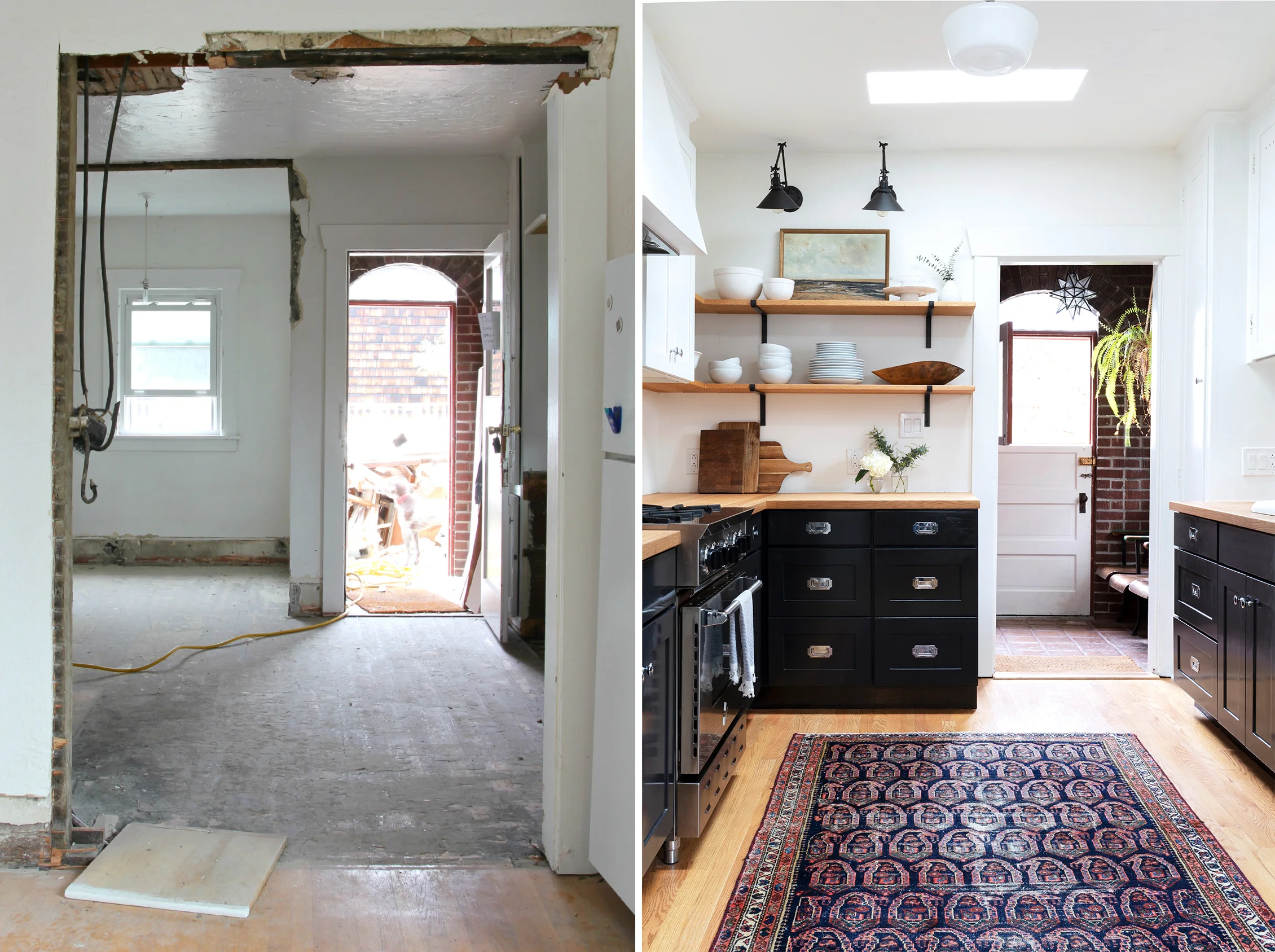 The Grit and Polish - Dexter Kitchen Before and After All 2.jpg