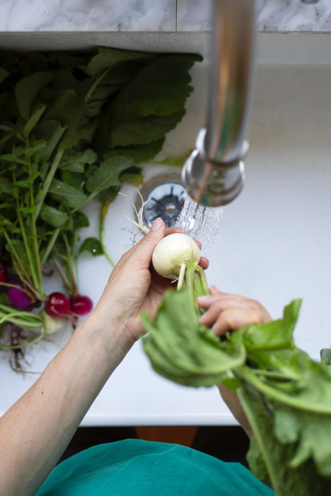 The+Grit+and+Polish+-+Farmhouse+Kitchen+Update+Elkay+Sink+%2B+Radishes+2.2.jpg
