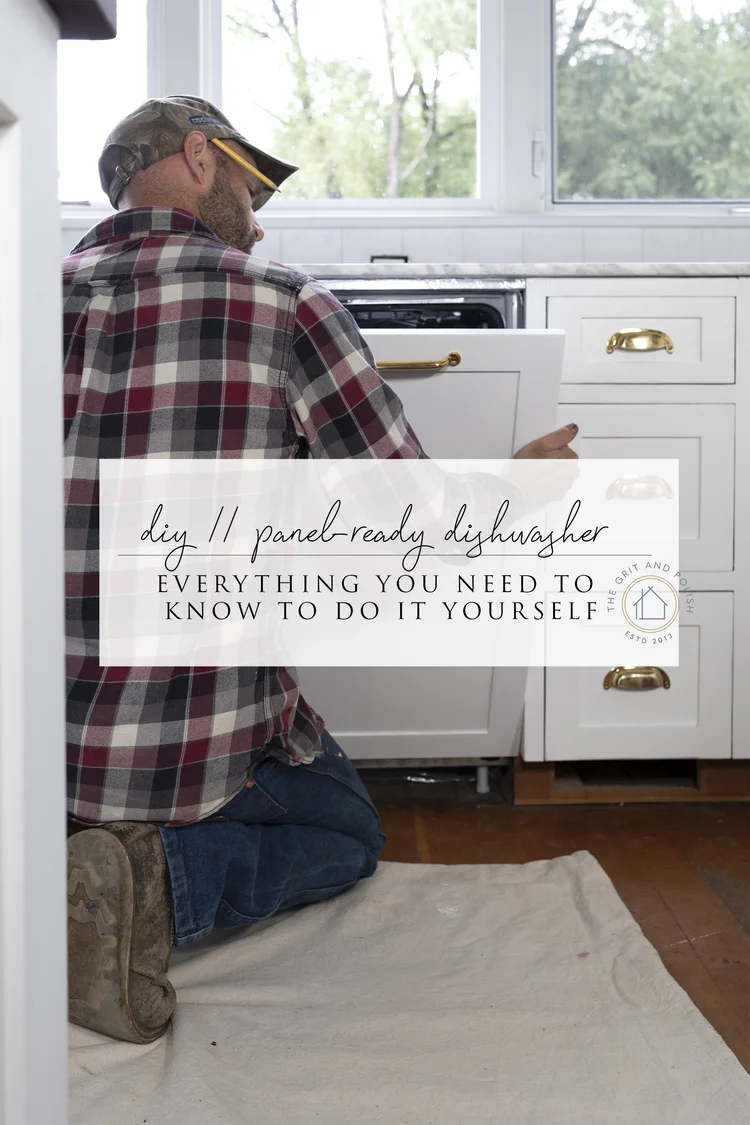 How to DIY a PanelReady Dishwasher (+ What Ours Cost) — The Grit and