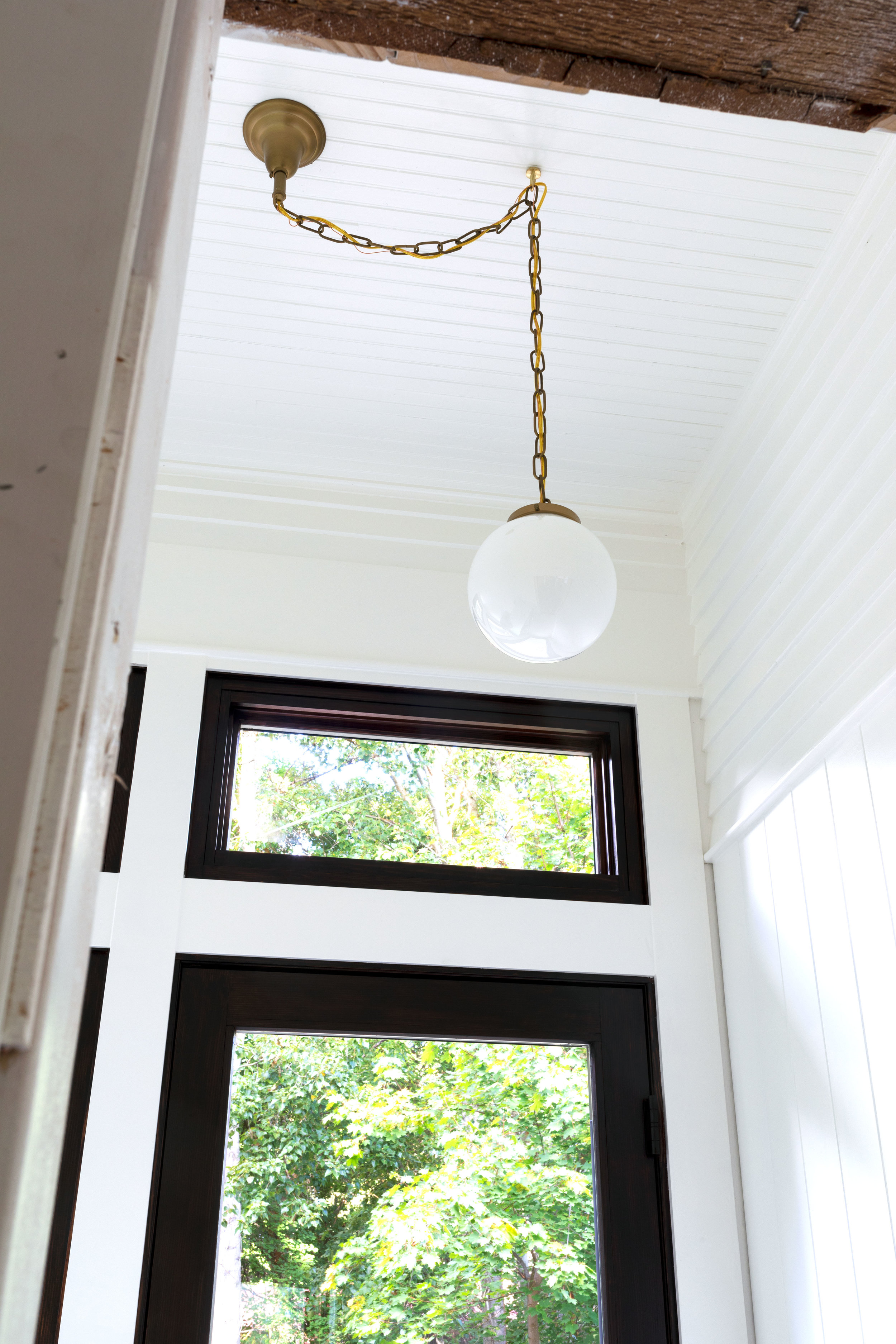How to Off-Center Ceiling Light (Without Junction Box) — The Grit and Polish