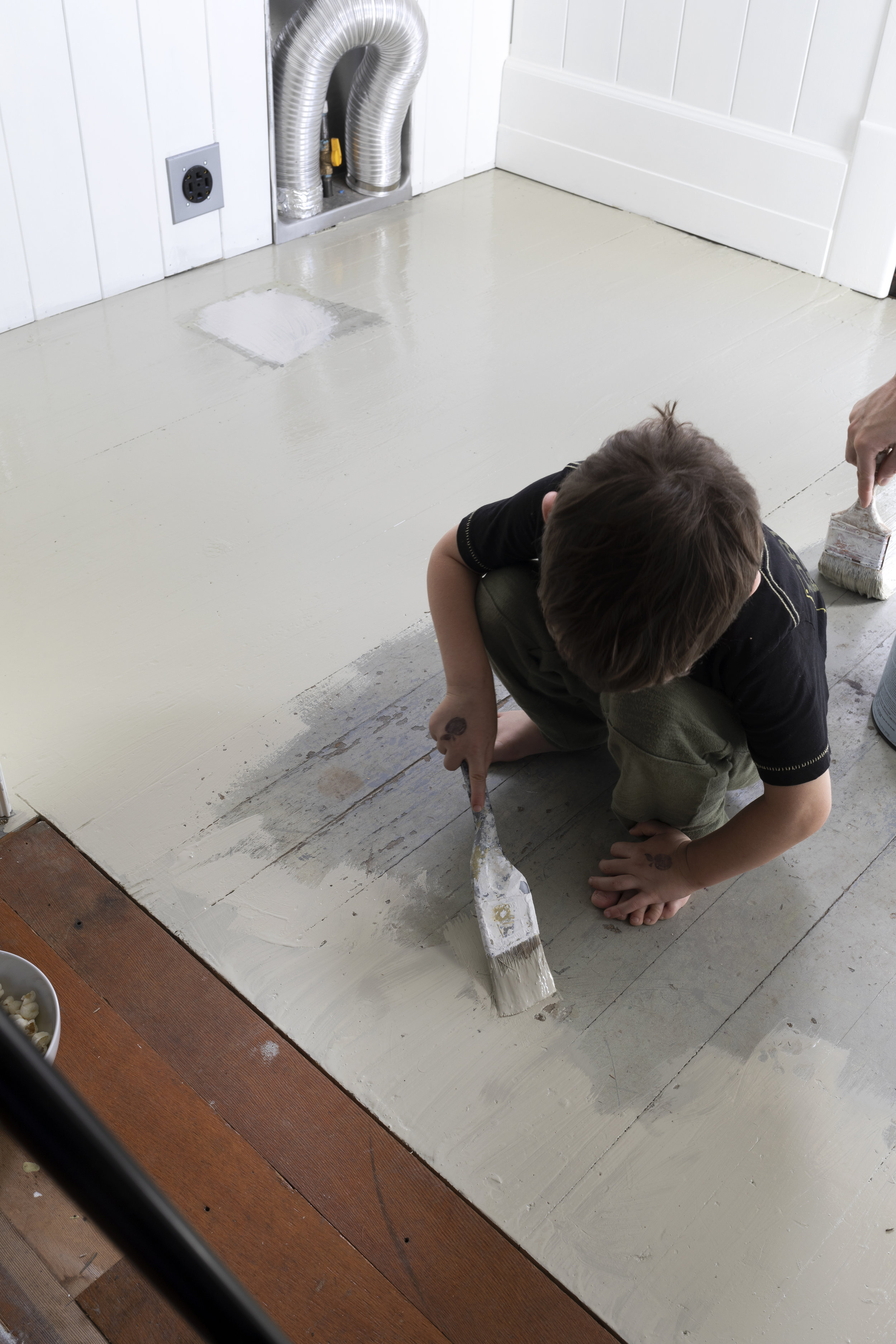 Diy How To Paint Any Wood Floor