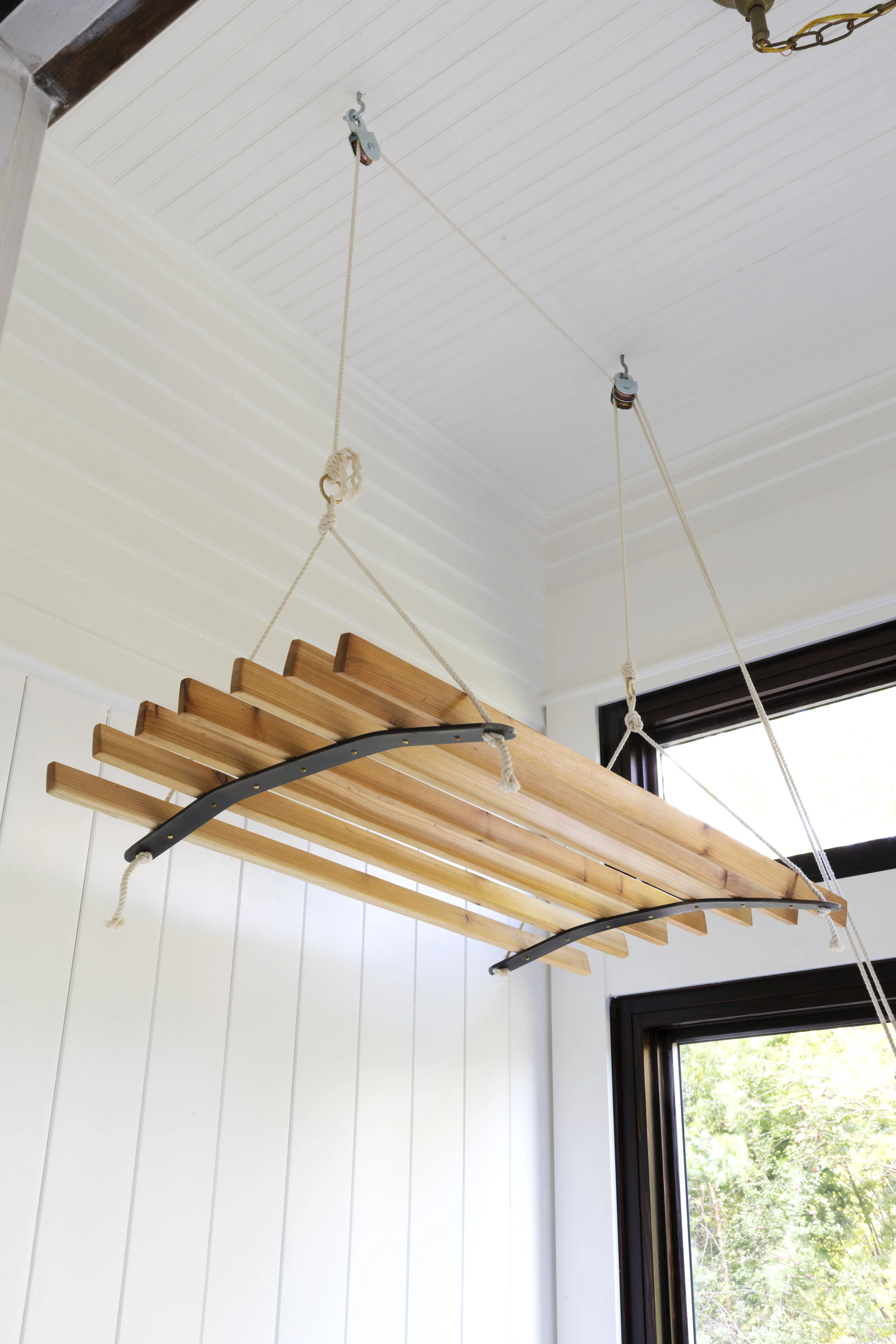 Dryer Modern Ceiling Clothes Airer Pulley Maid Ceiling Drying Rack