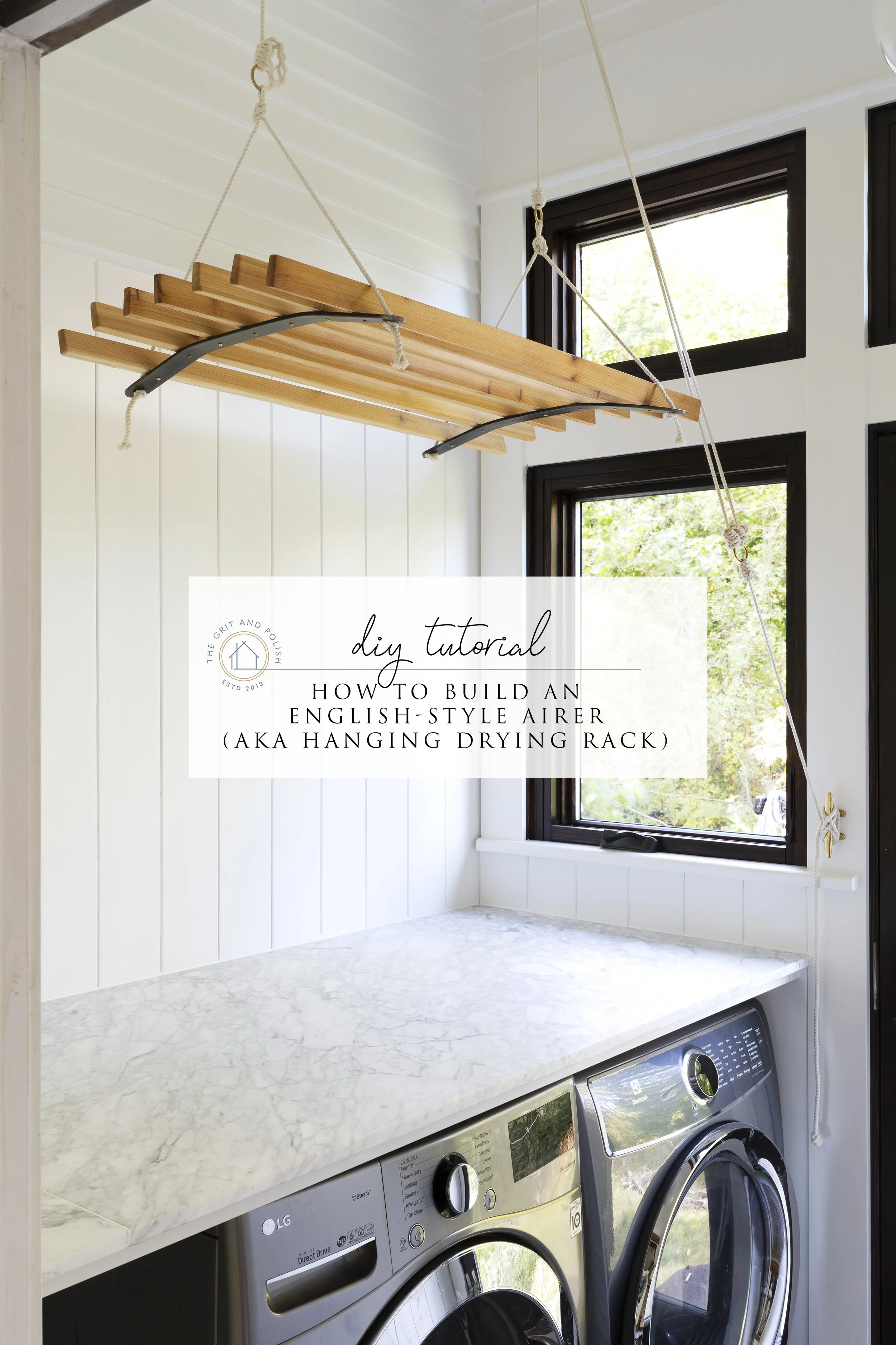 Laundry Room Wall Mounted Drying Rack Diy Diy Wall Mounted Laundry