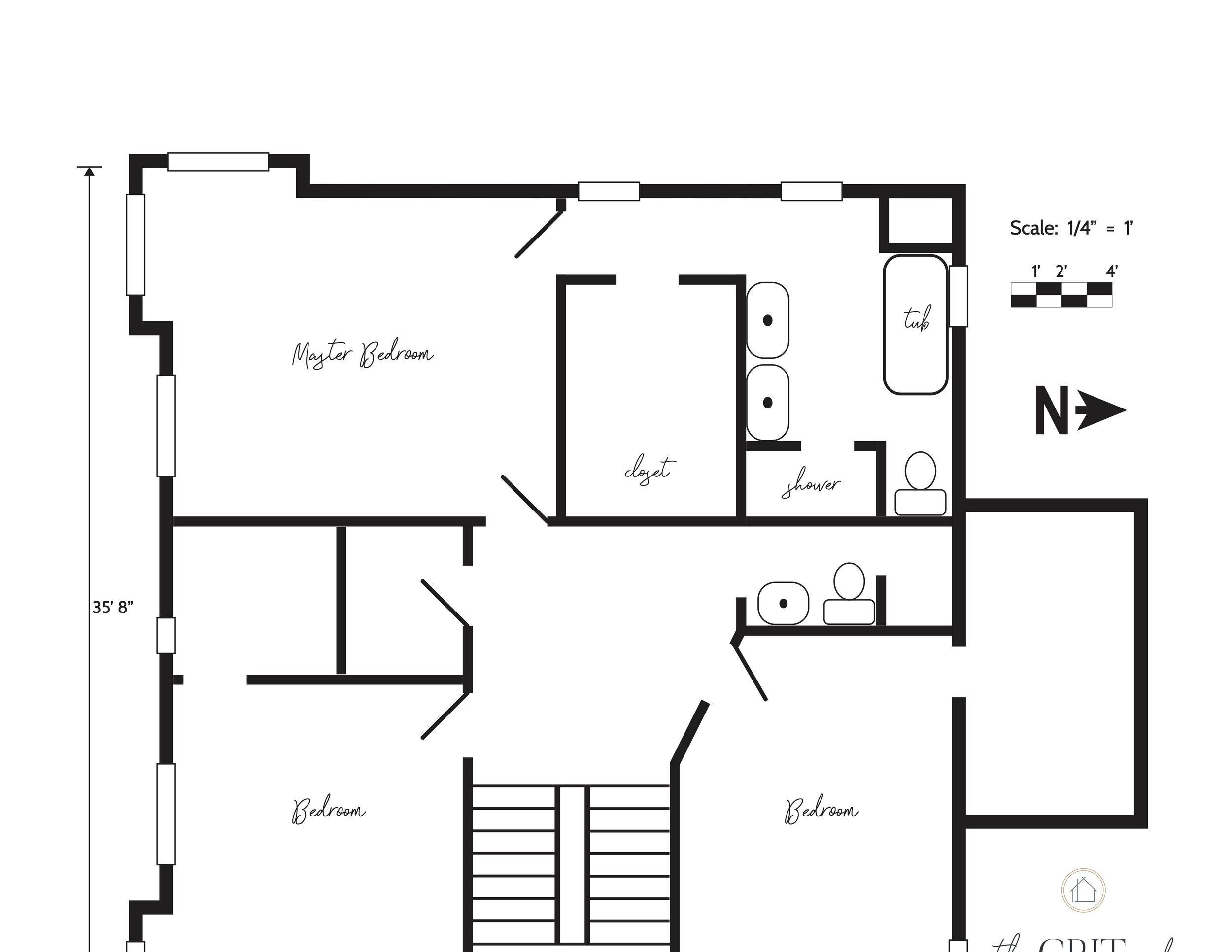 Farmhouse Master Bathroom Floor Plan 2 0 What S Next The Grit And Polish Farmhouse Master Bathroom Floor Plan 2