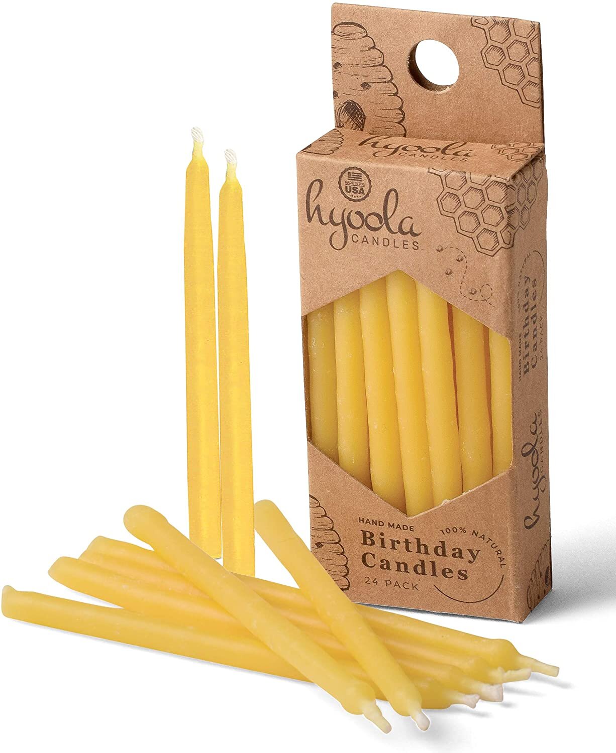 Beeswax candles