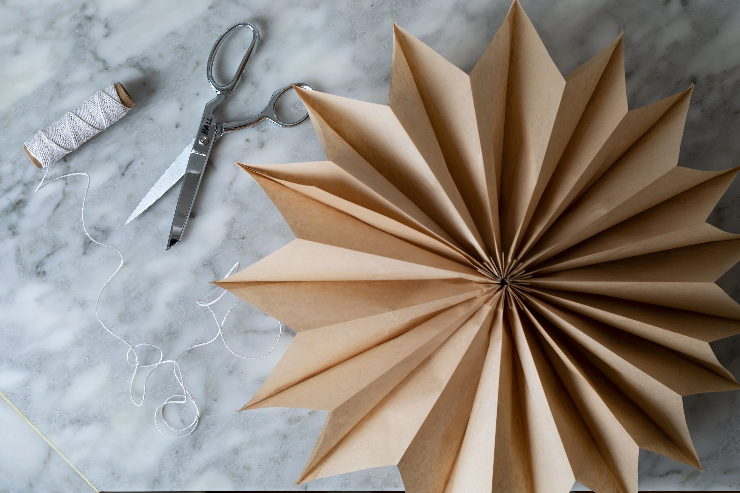 christmas star from paper – Image 7