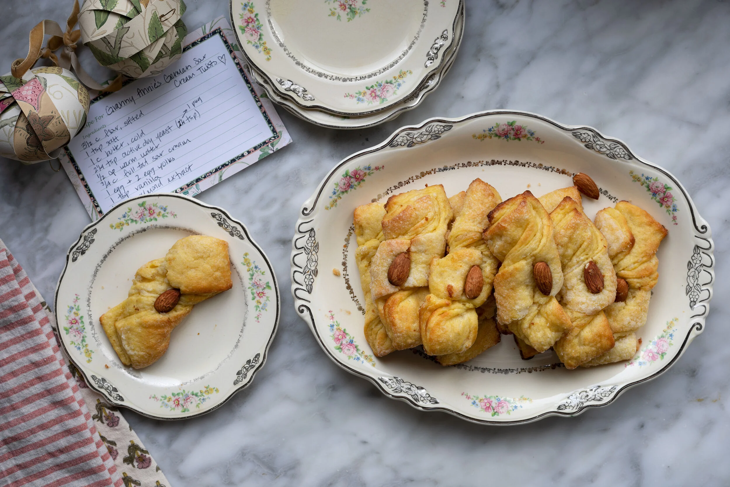 My Grandmother's German Sour Cream Twists — The Grit and Polish