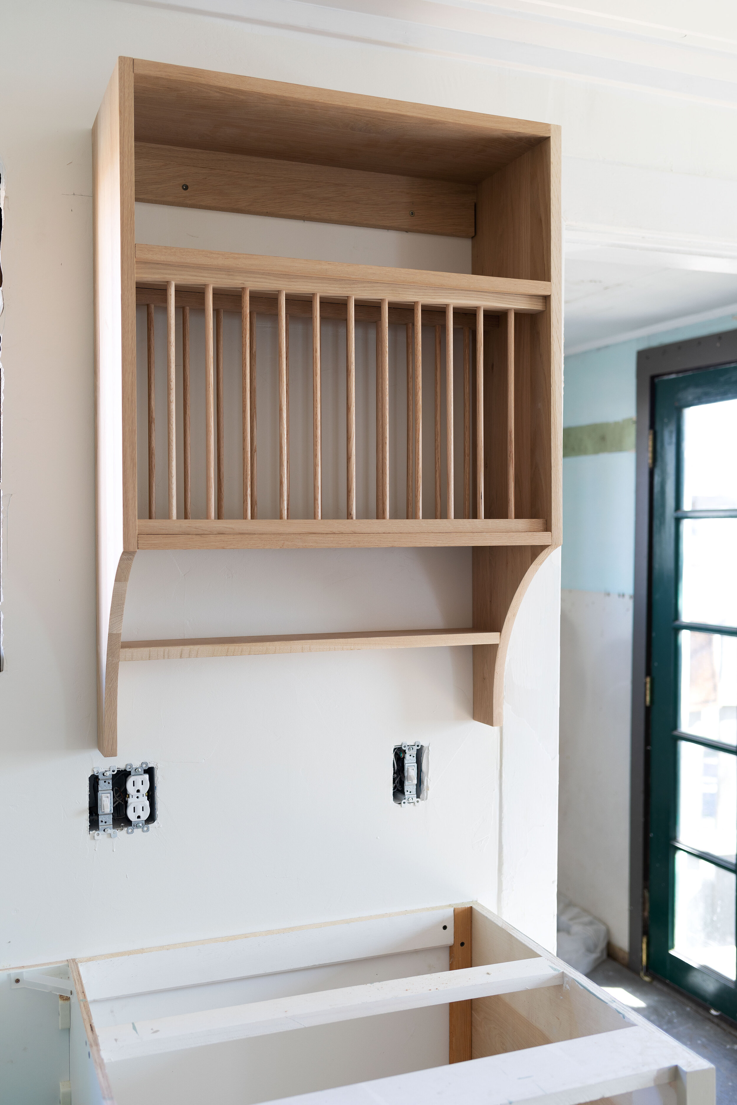 Custom Wood Dish Drying Rack - Kitchen - Portland - by Rose City Carpentry  and Remodeling