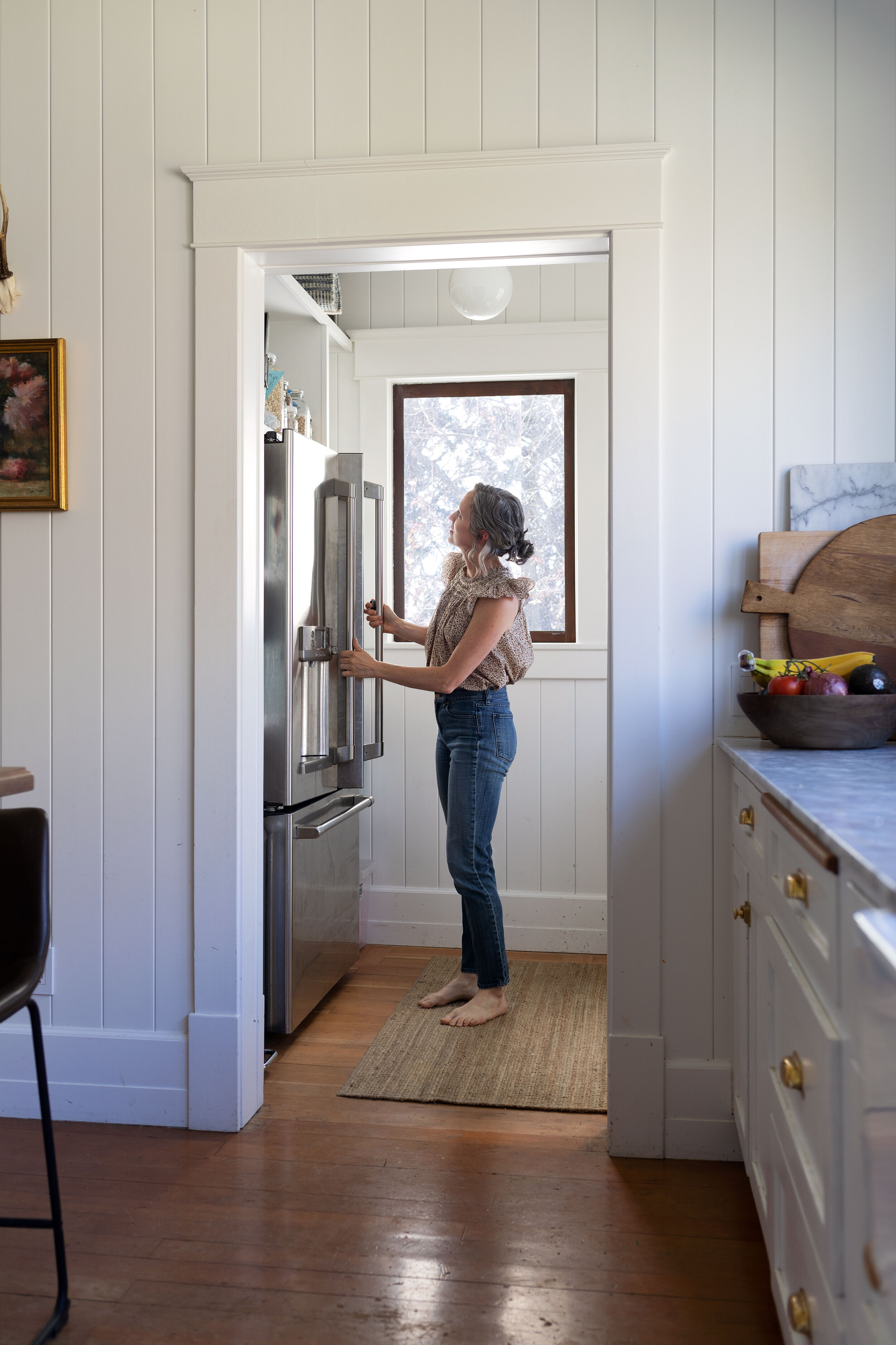 What We Think About Having Our Fridge in the Pantry, One Year Later — The  Grit and Polish