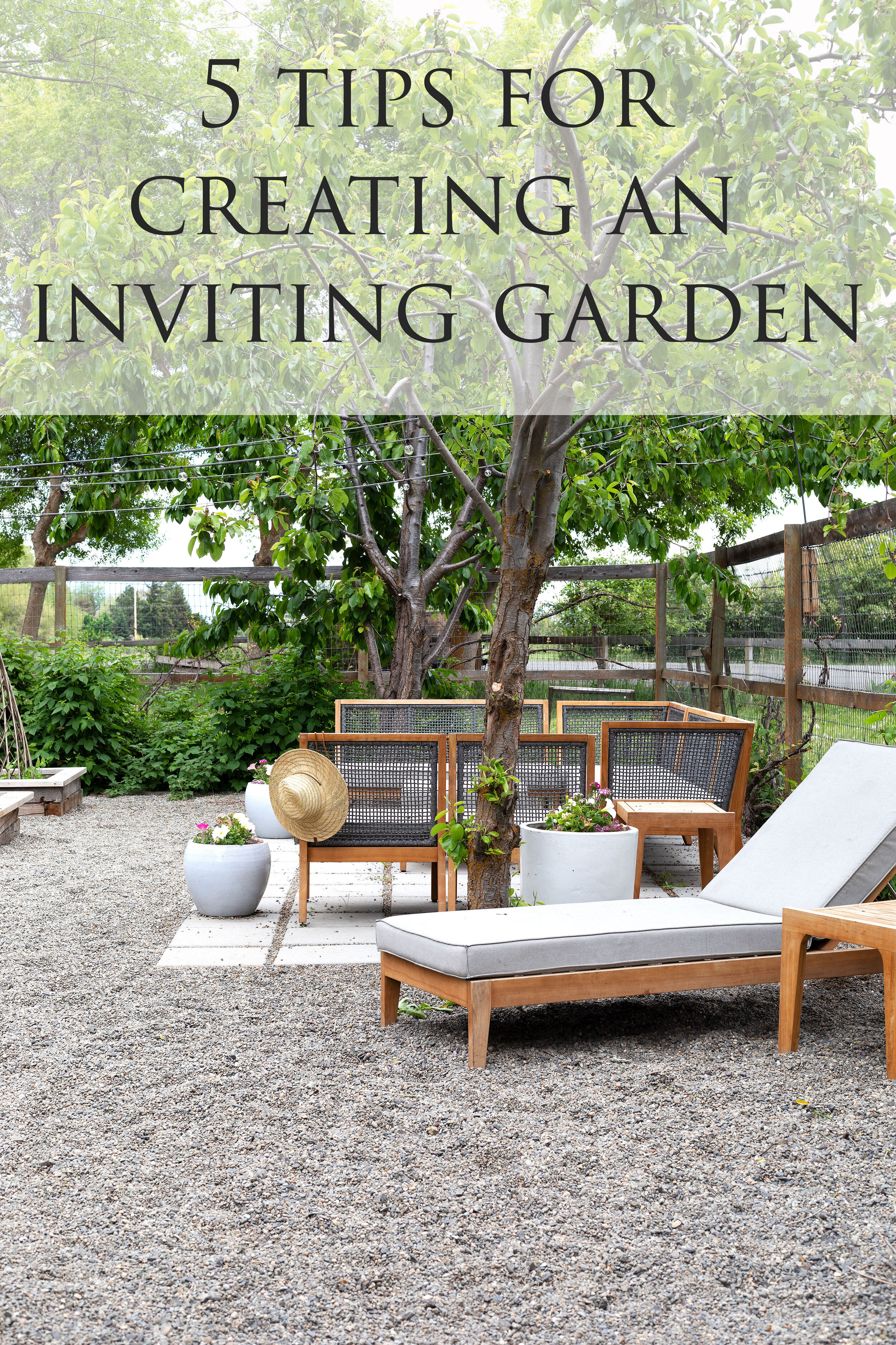 Decorating Outdoor Spaces? Start With These 5 Tips