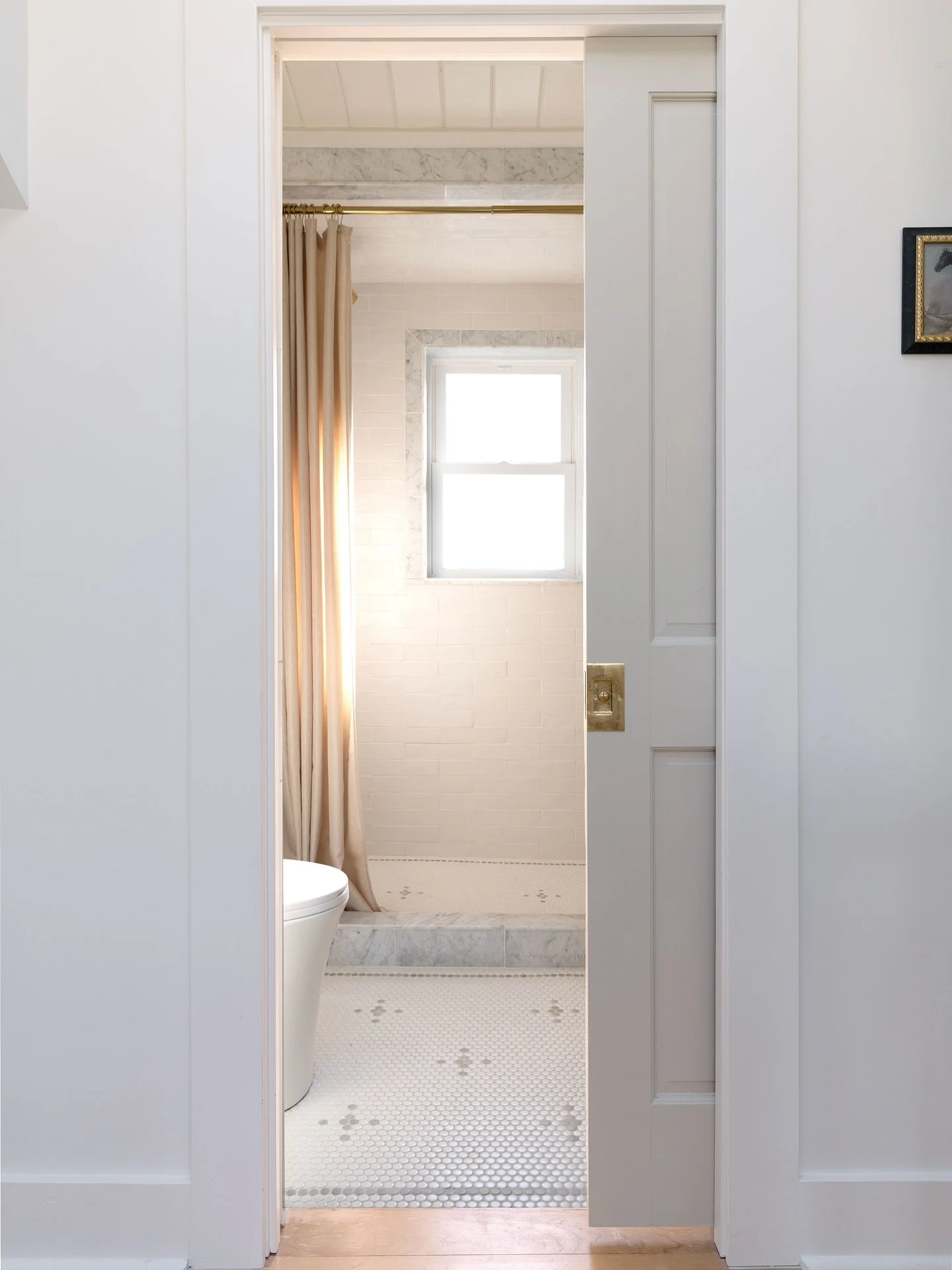 The upstairs bathroom at #ThePoplarCottage is done! ❤️ Swipe to see all the details

It&rsquo;s hard to believe that when we first bought Poplar, the upstairs was nothing more than an unfinished attic. Fast forward five years - a house lift, a new po