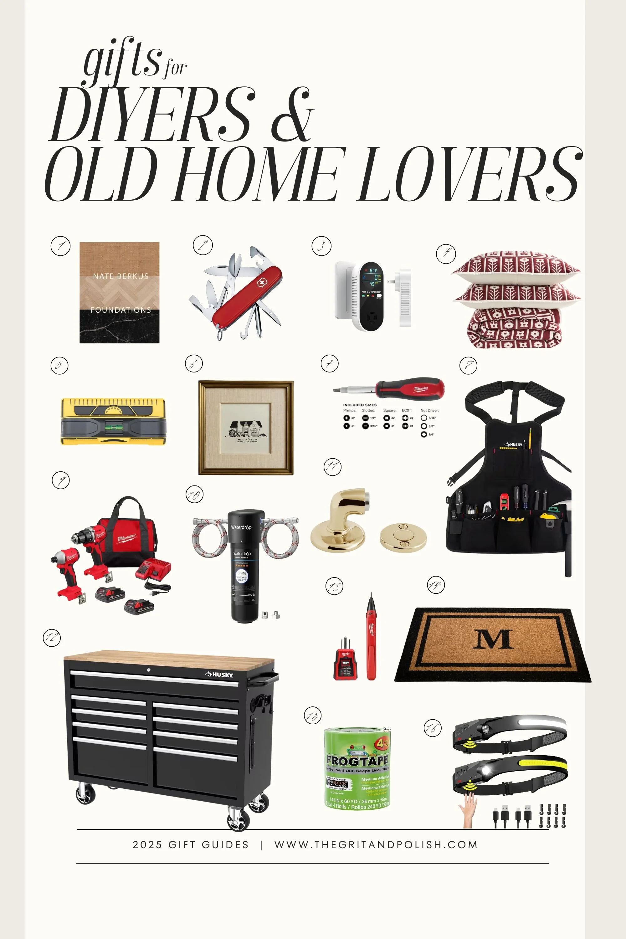 DIY Gift Guide – Best Tools &amp; Practical Gifts for Renovators &amp; Old-House Lovers