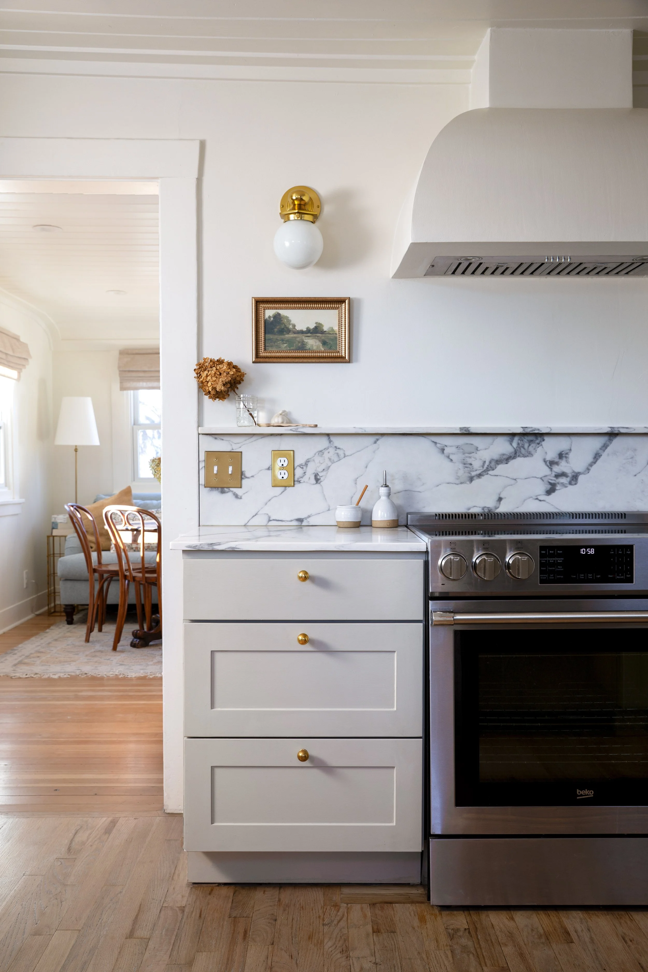 Our Cozy, Classic Poplar Cottage Kitchen Reveal