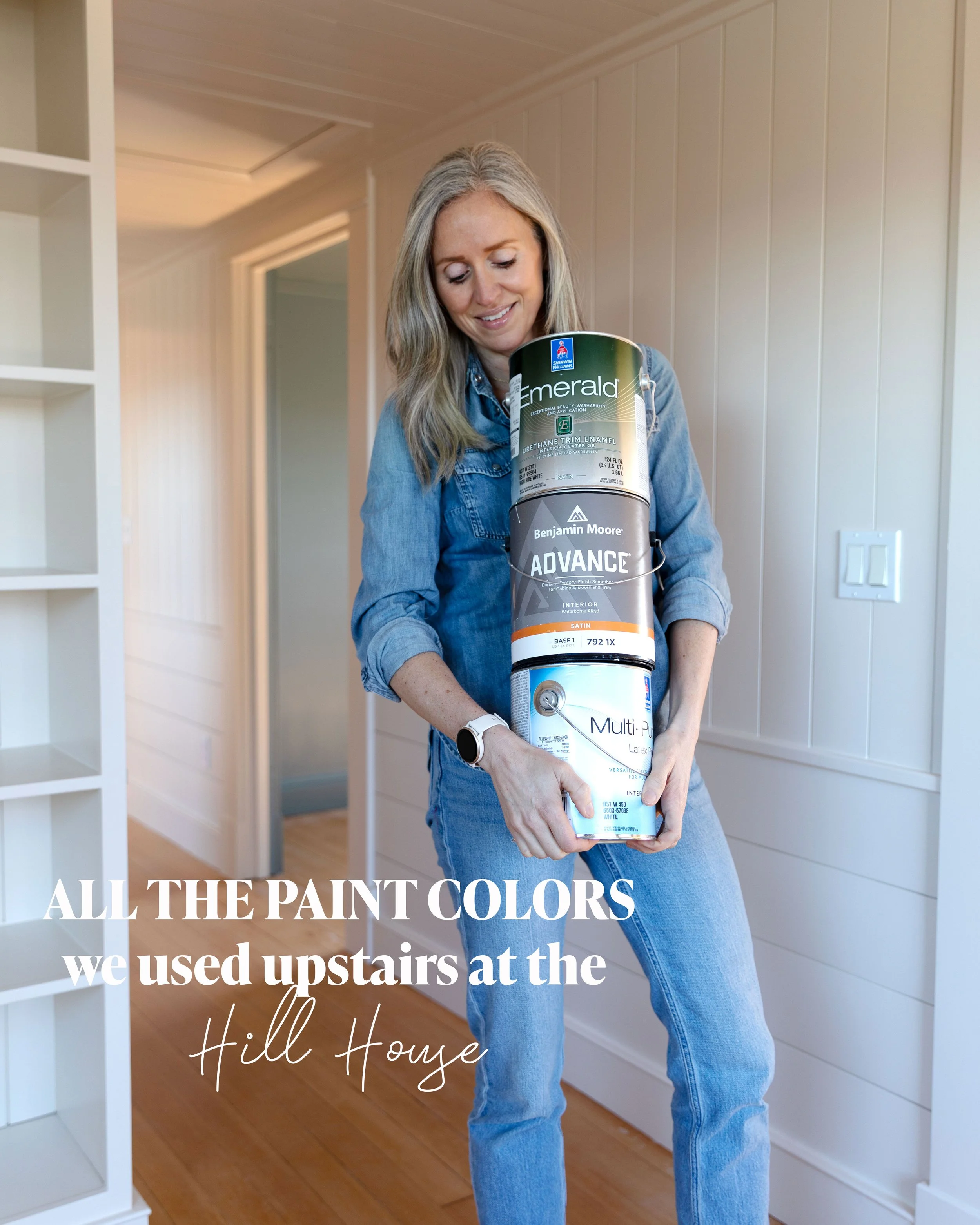 All the Paint Colors We Used Upstairs at the Hill House