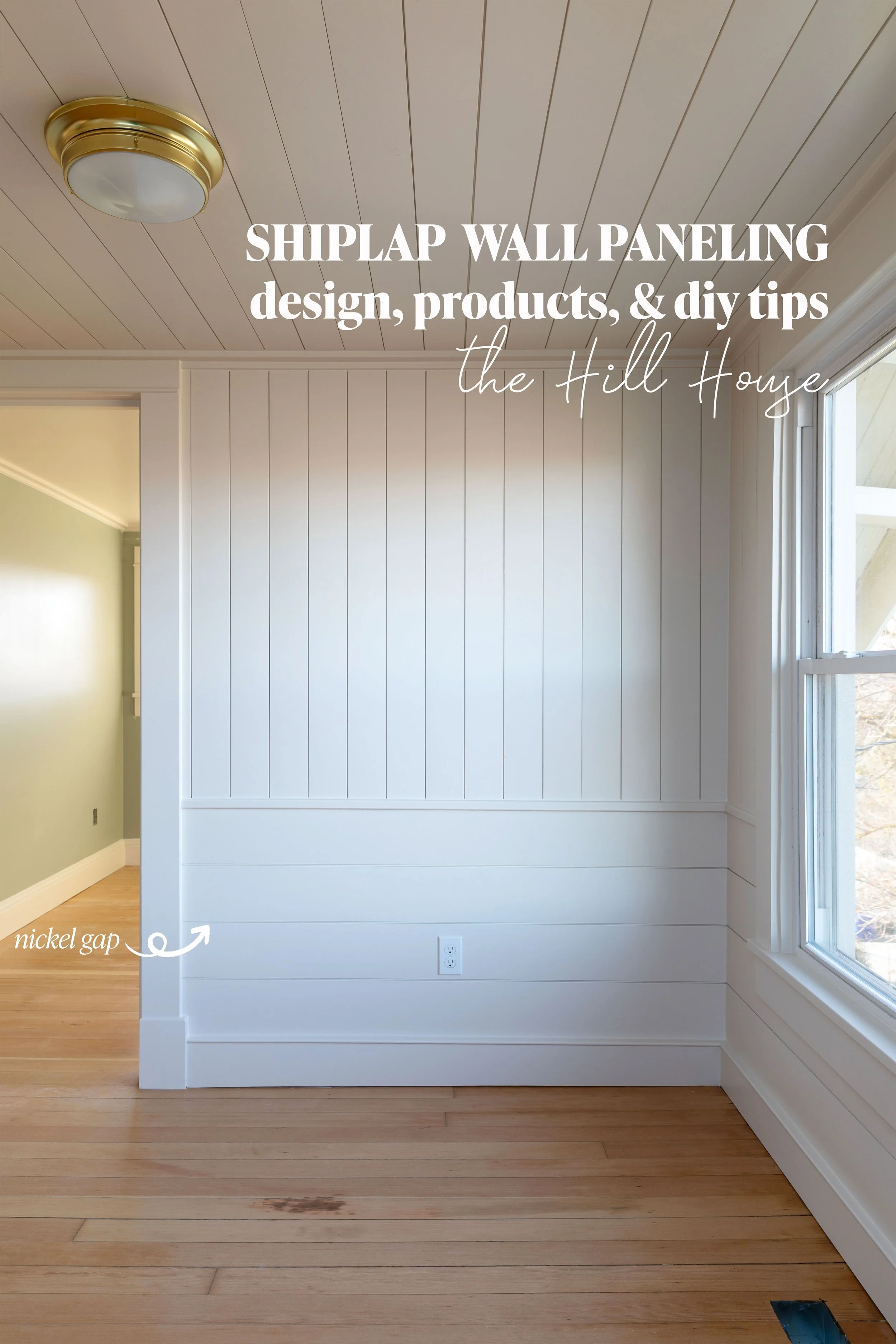 Our Hill House Nickel Gap Wall Paneling (Design, Products, + DIY Tips)