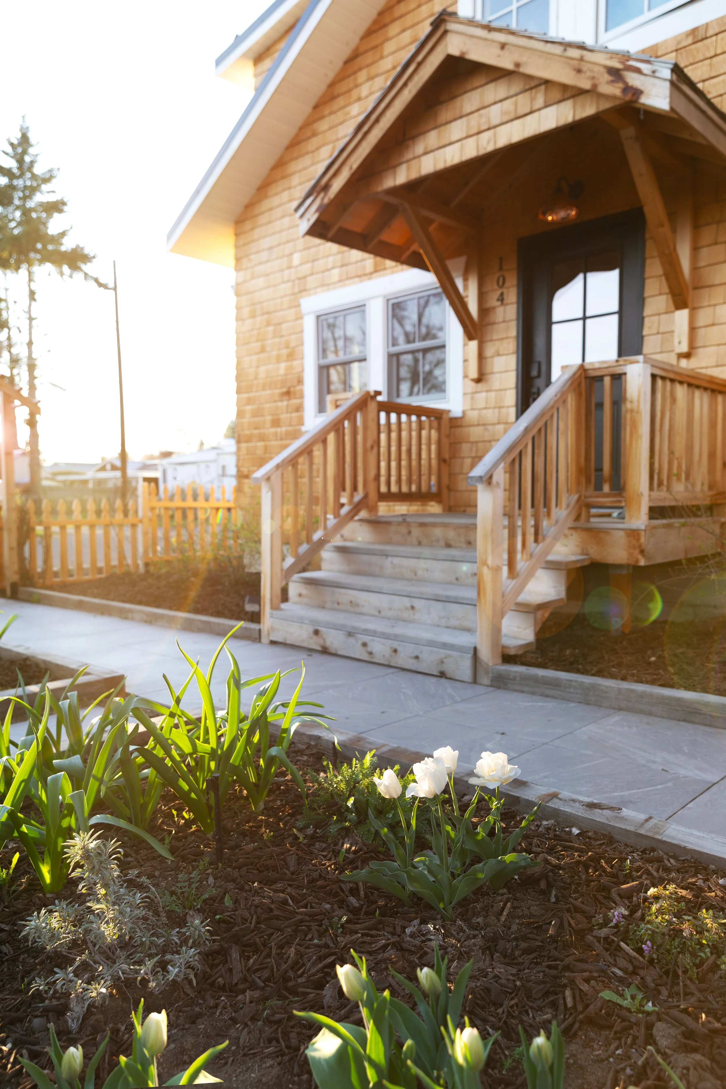 Happy Friday! Popcorn Tulips and Skylights