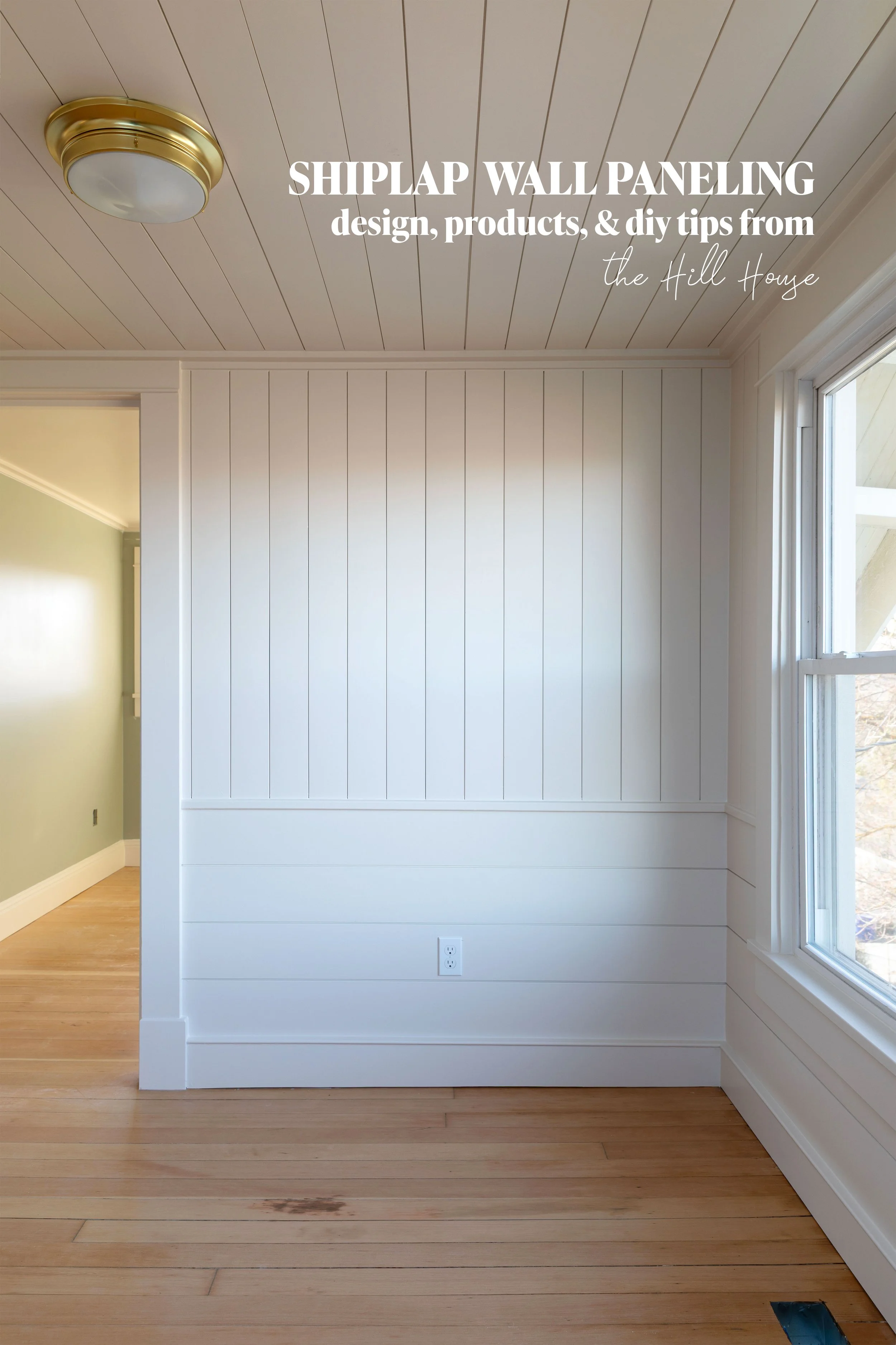 Our Hill House Nickel Gap Wall Paneling (Design, Products, + DIY Tips)