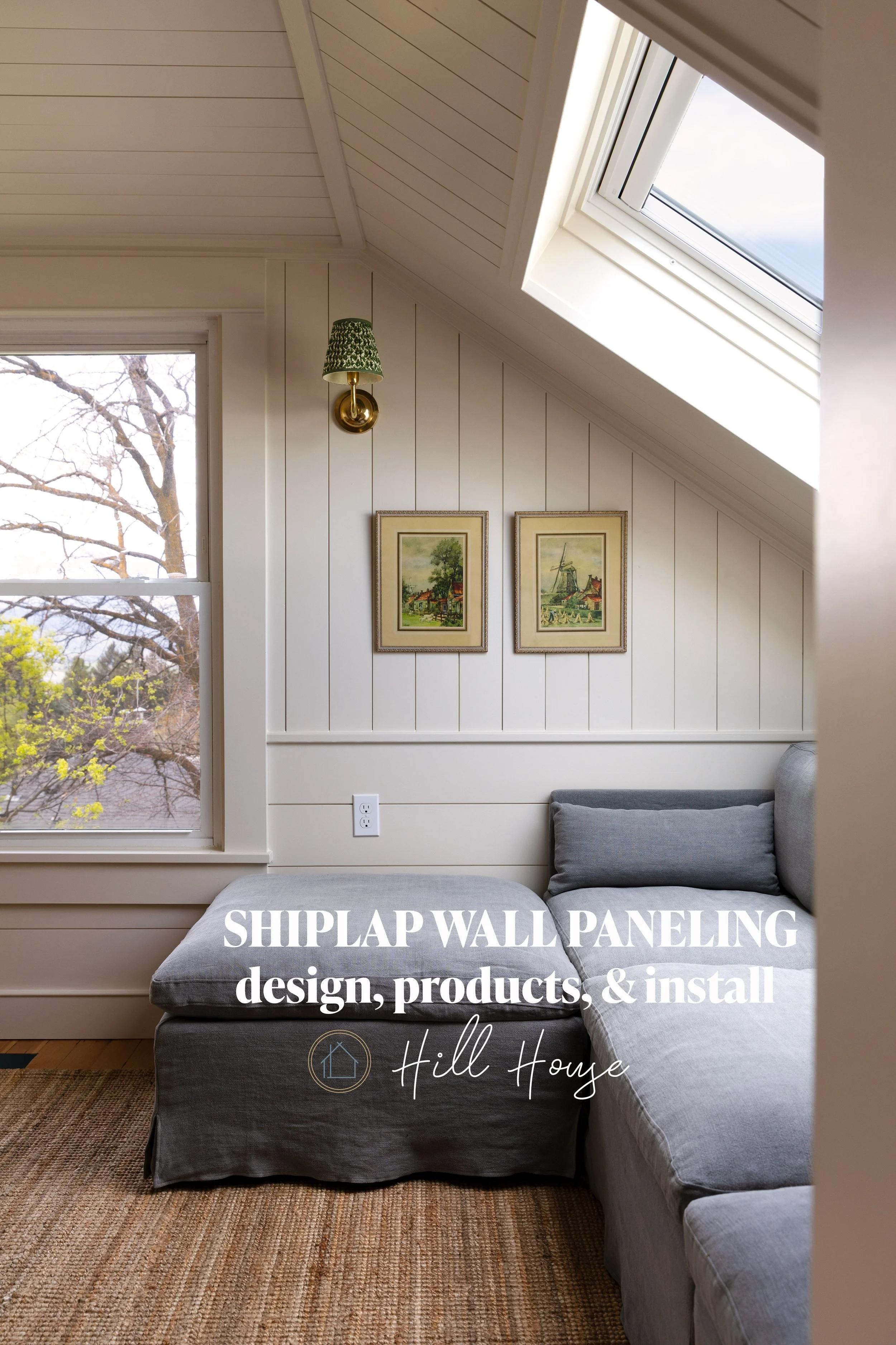Our Hill House Nickel Gap Wall Paneling - Design, Products, + DIY Tips
