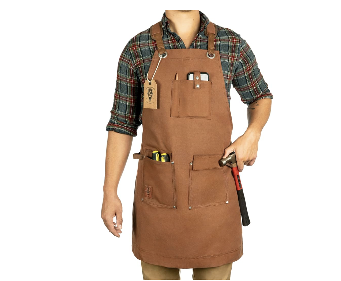 Garrett's work apron