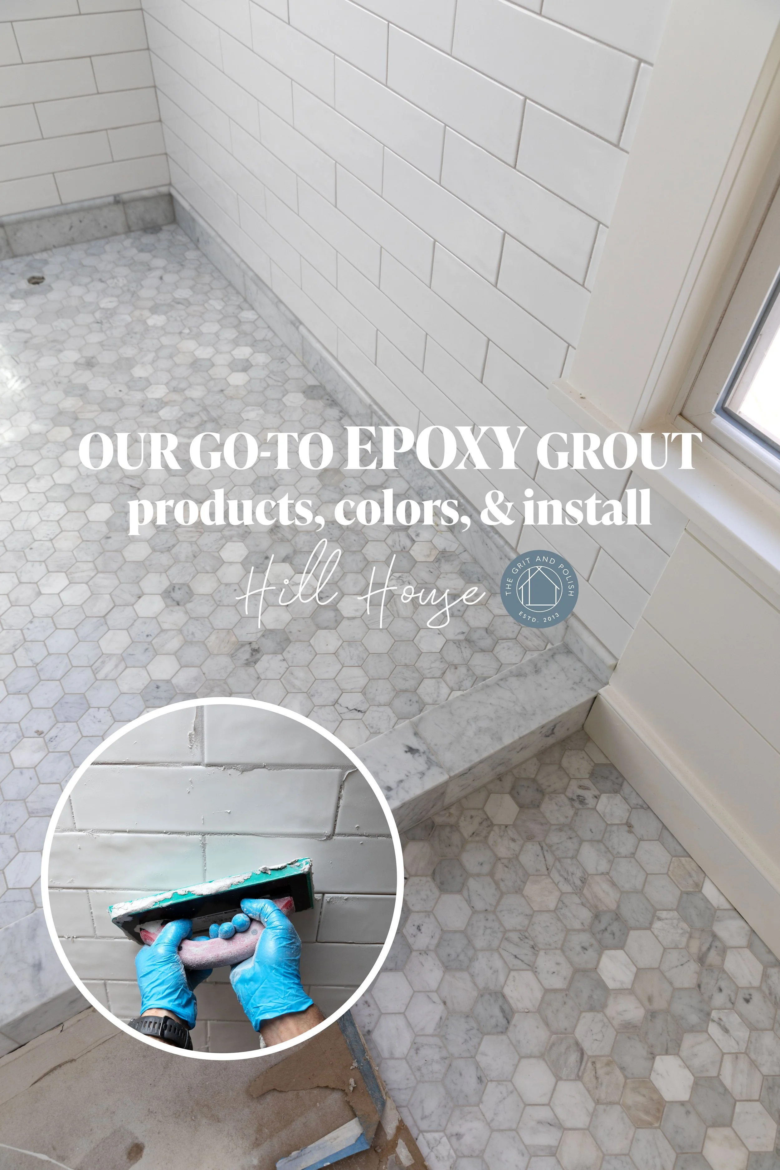 Our Favorite Bathroom Grout (Plus a comparison of 3 bathroom grouts we've used)