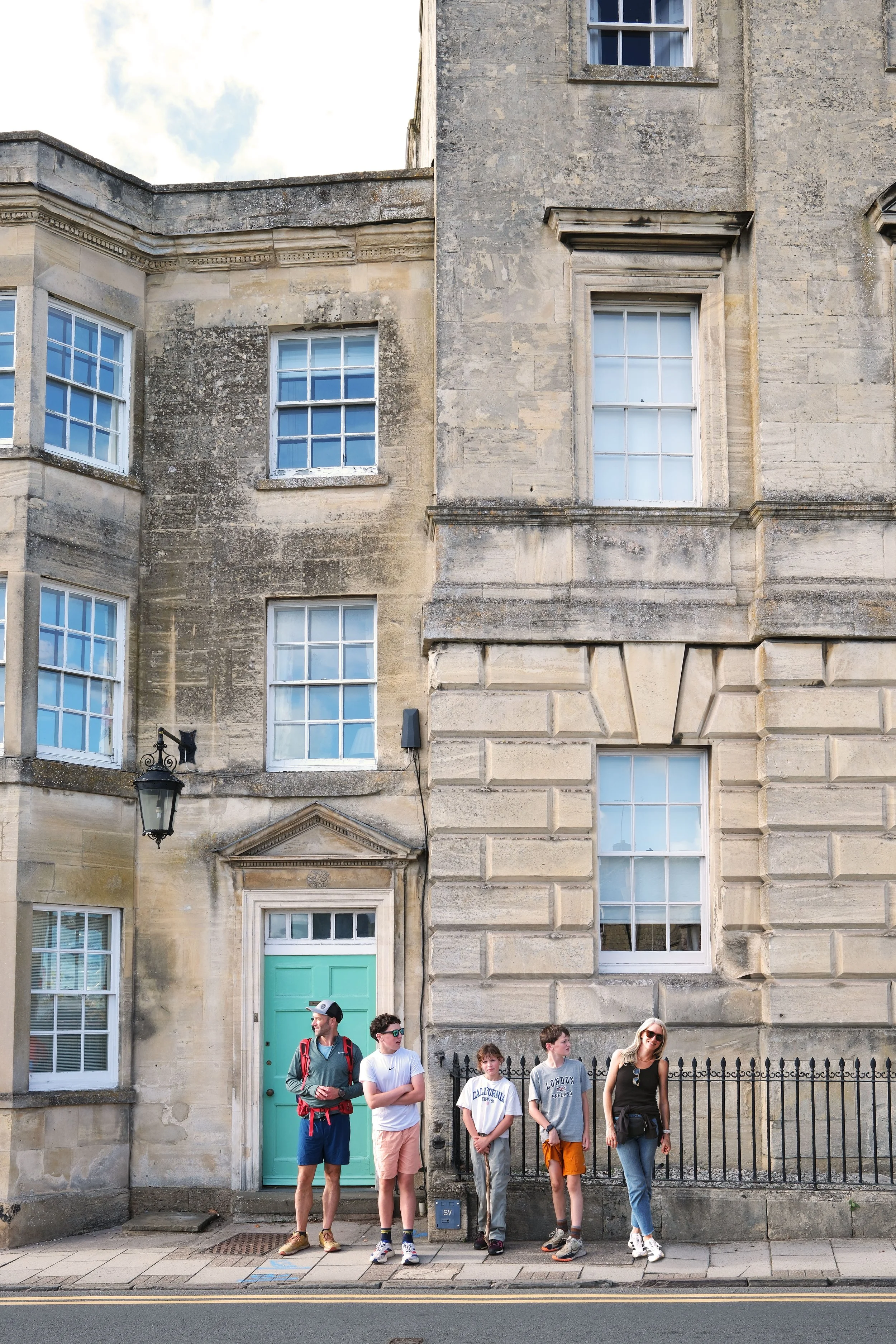 Traditional Cotswold stone cottages in Painswick, Gloucestershire