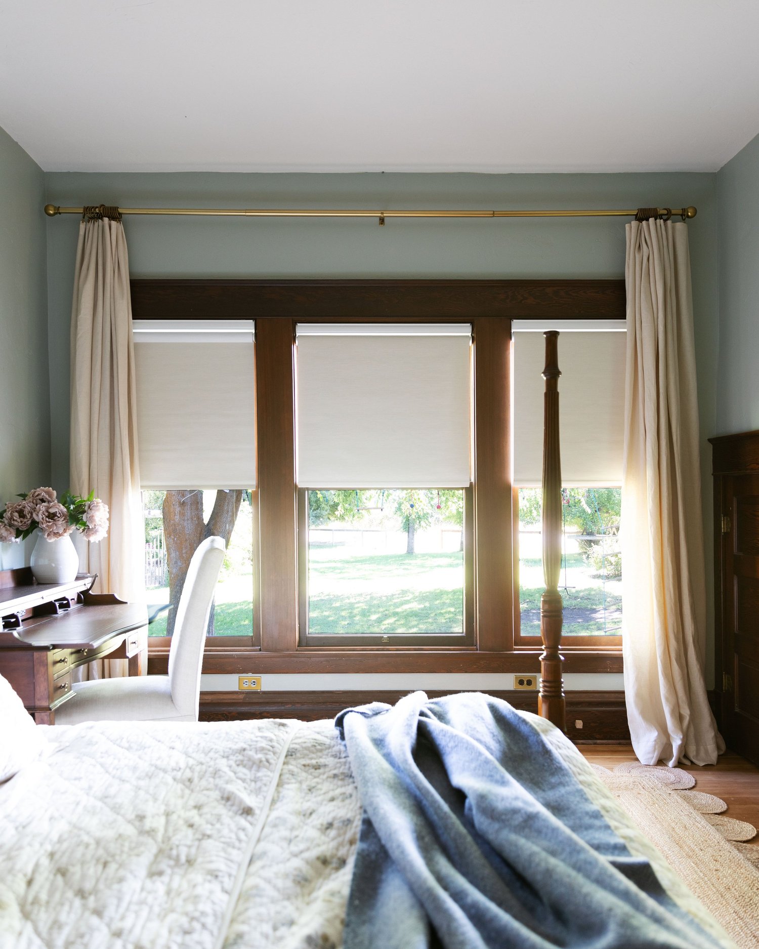 Grit Guest Outdoor Inquiry Answer Reference: Smart Blackout Shades In Our Guest Bedroom