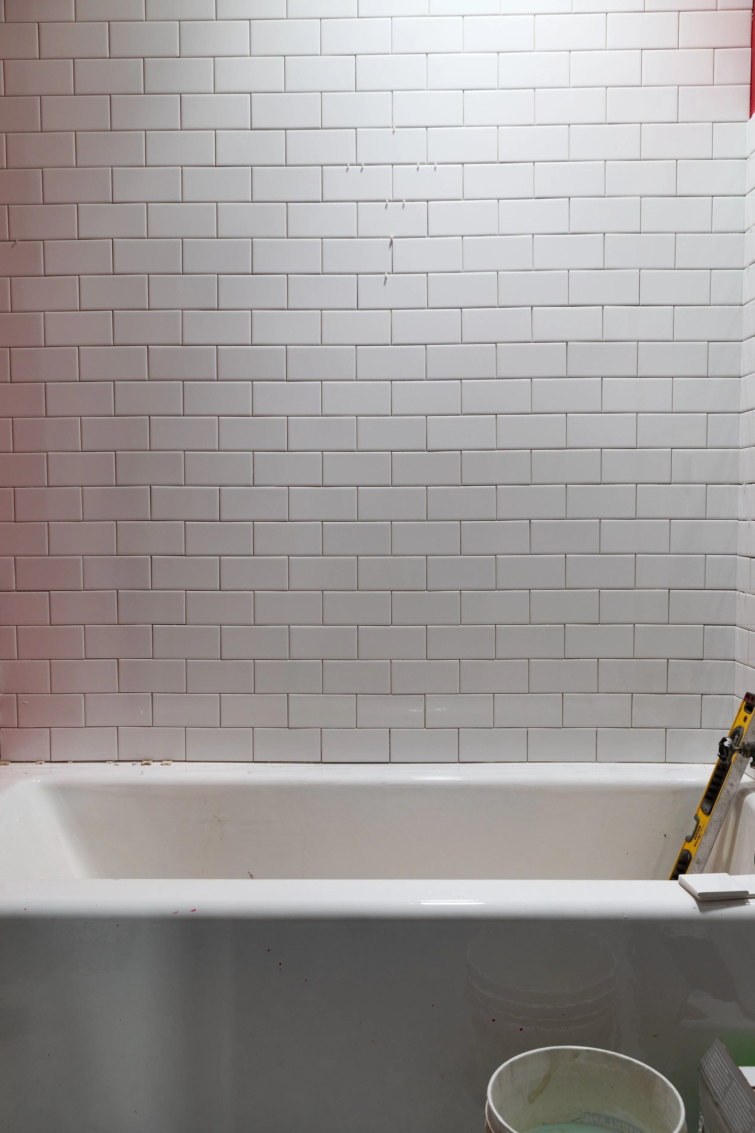 Tiles and Wallpaper in the Kids Bathroom! — The Grit and Polish