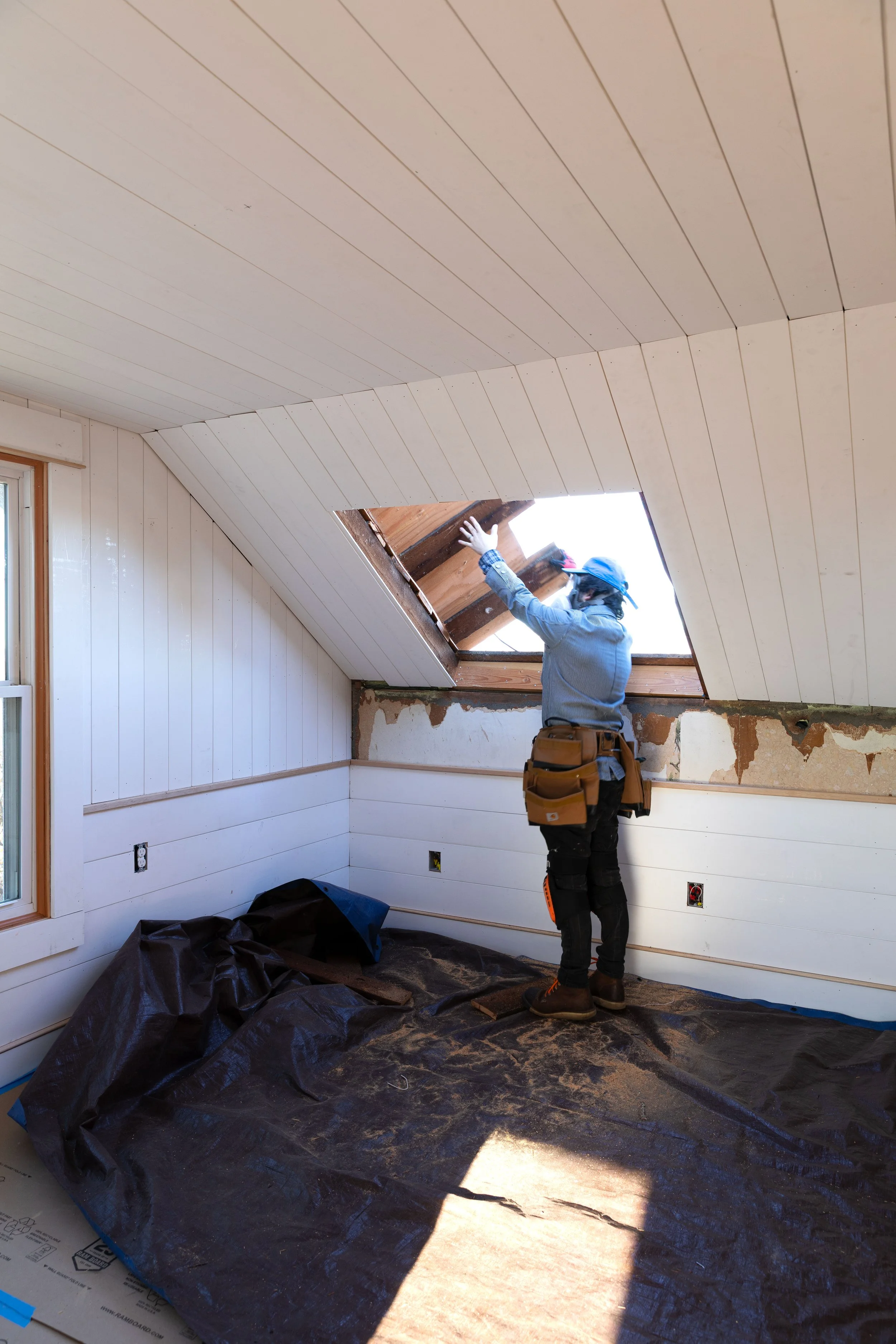 AAA Skylights installed our VELUX skylights at the Hill House