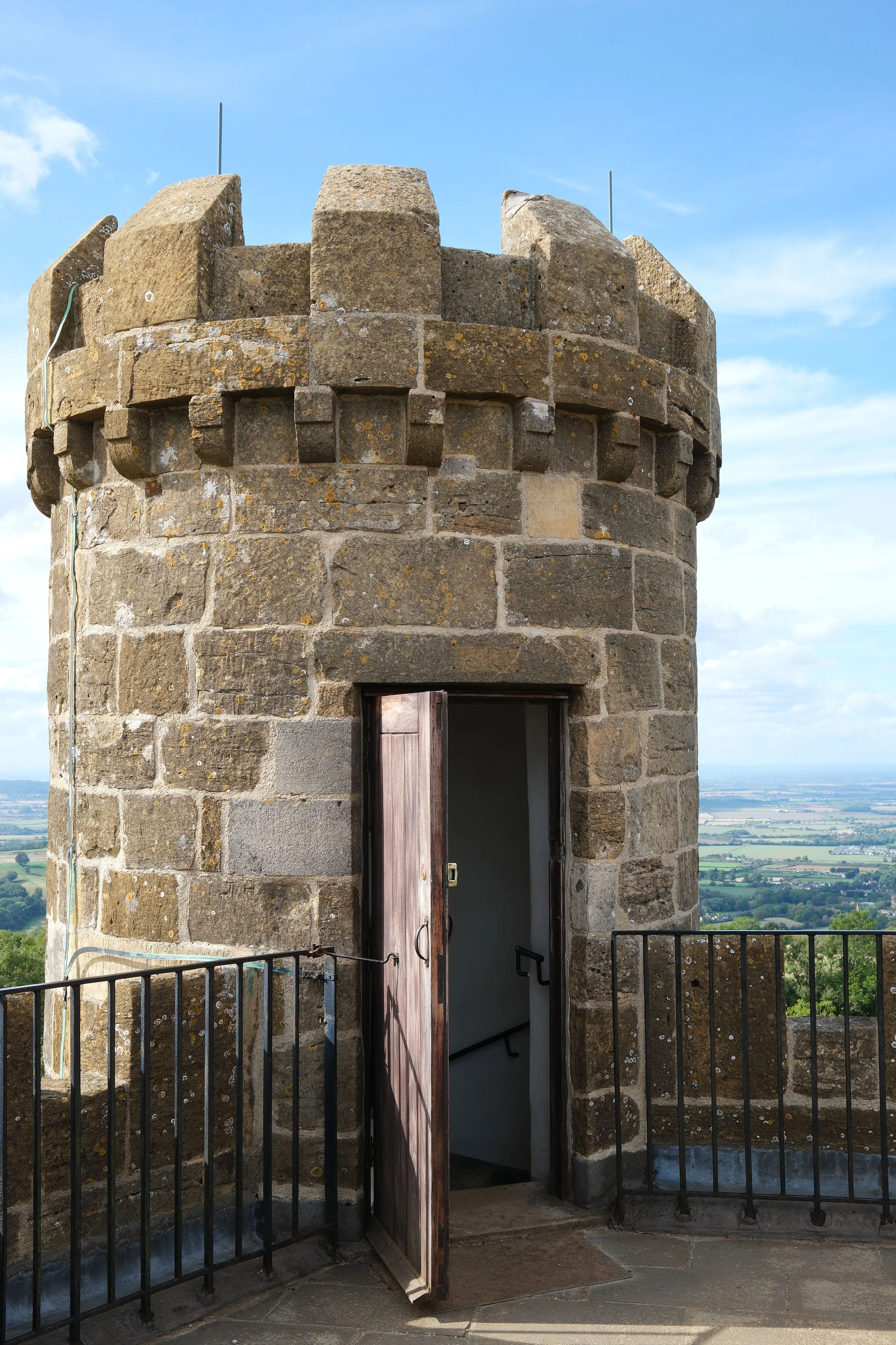 Broadway tower near Broadway, England